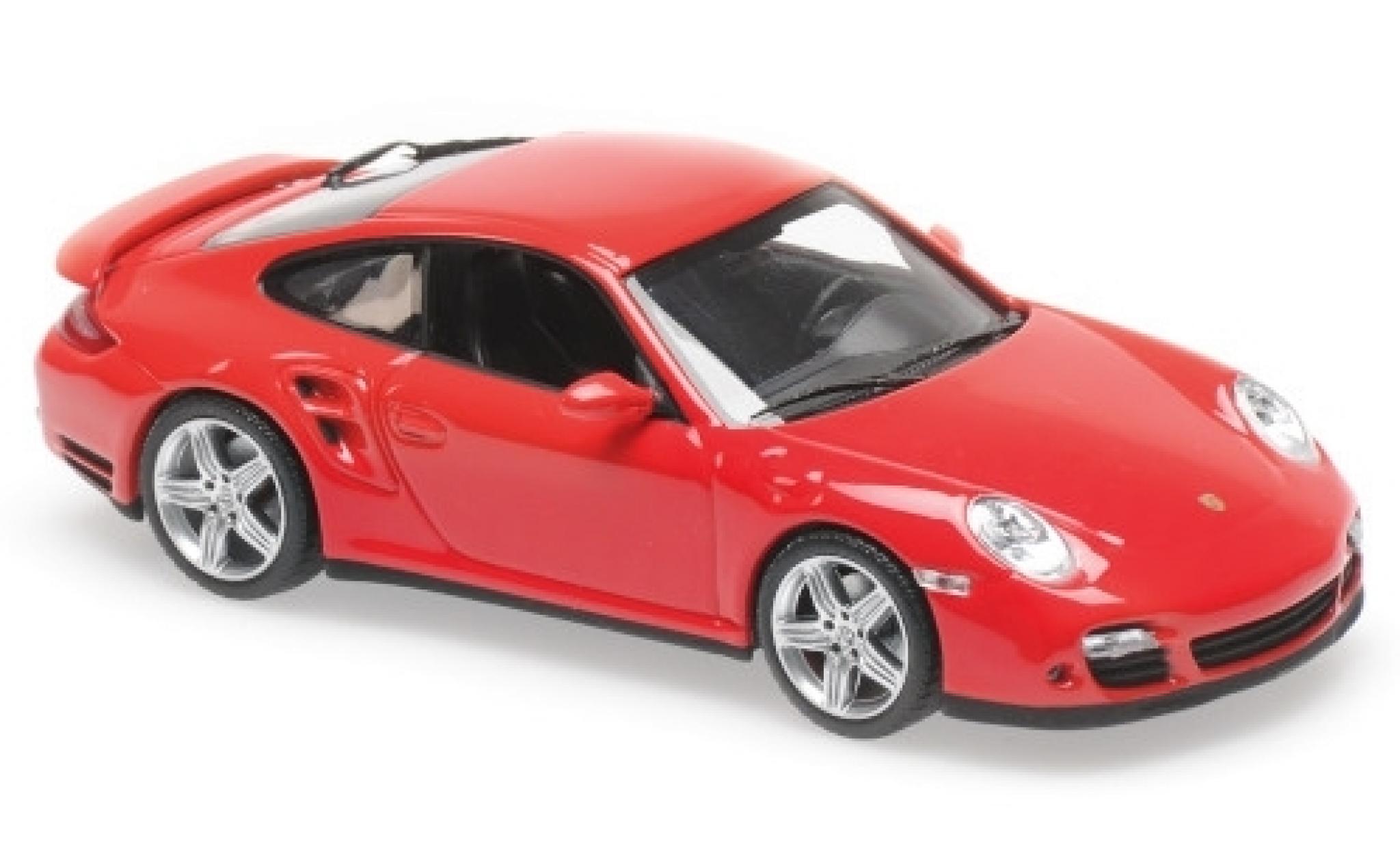 Porsche 997 Turbo 1/43 Maxichamps 911 Turbo () red 2006 diecast model cars