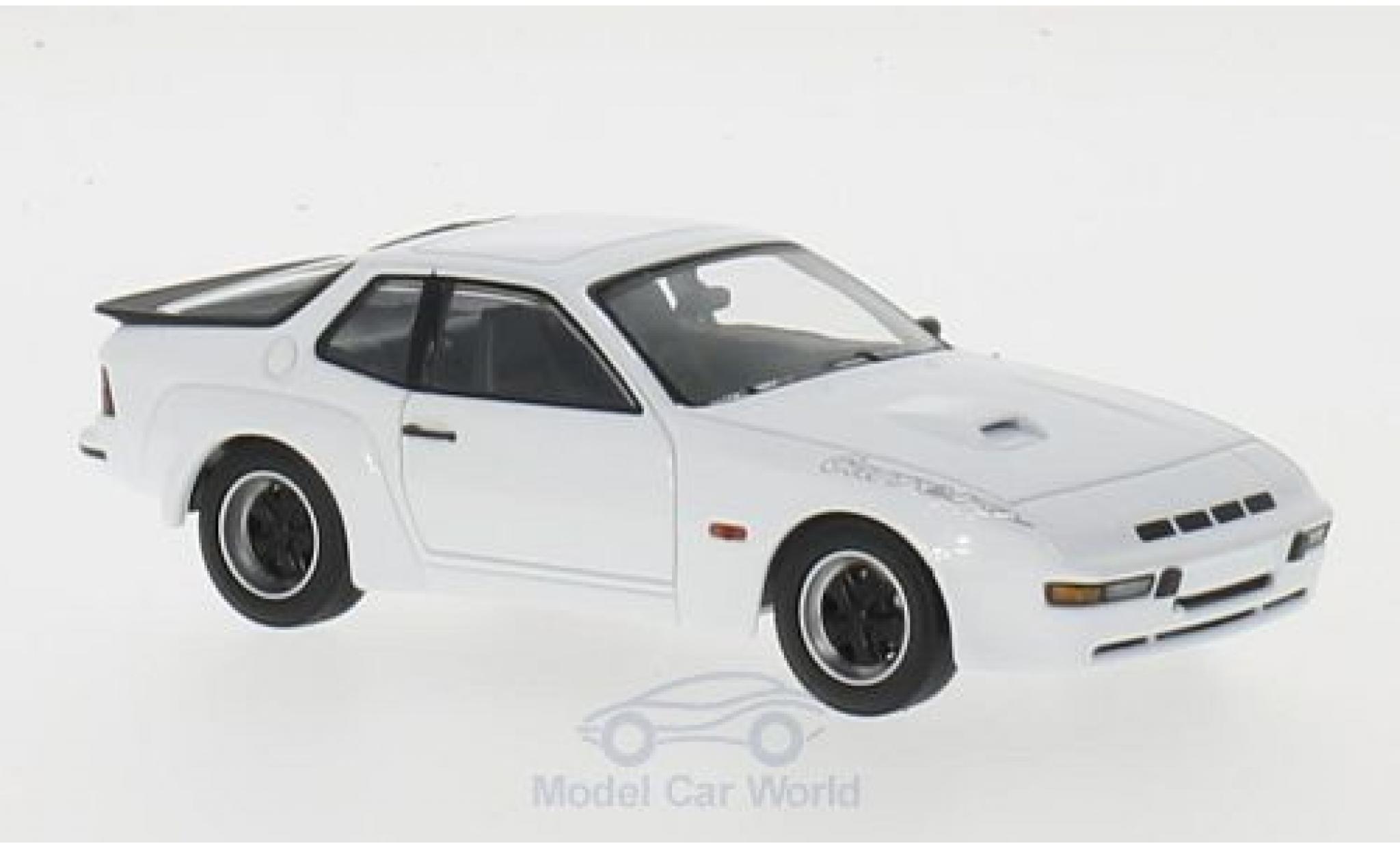 Porsche 924 1981 1/43 Maxichamps Carrera GT white 1981 diecast model cars