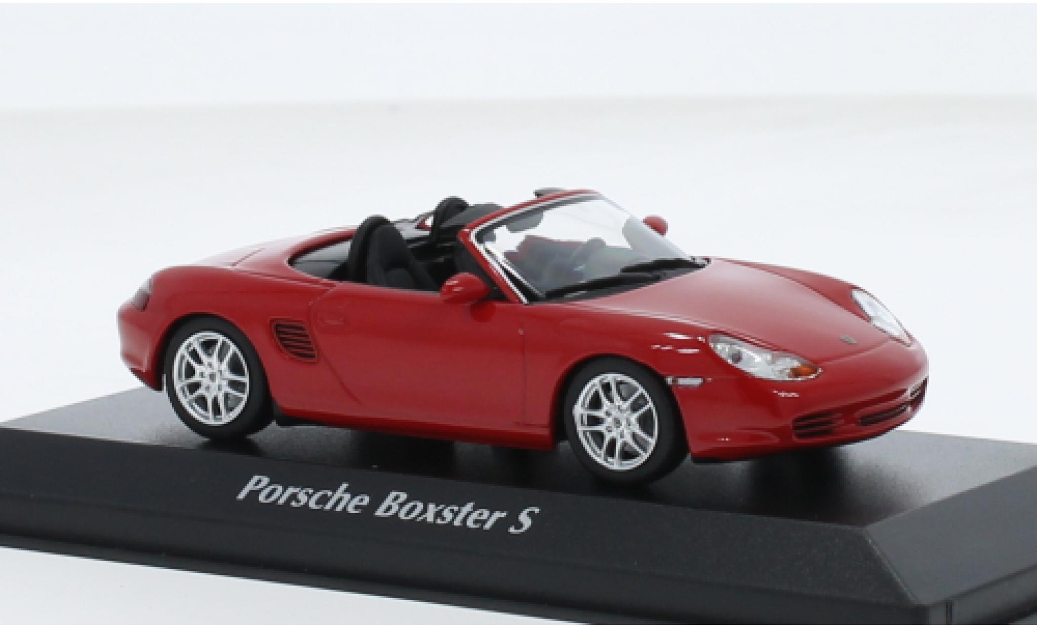 Porsche Boxster 1/43 Maxichamps S red 2002 1:43 diecast model cars