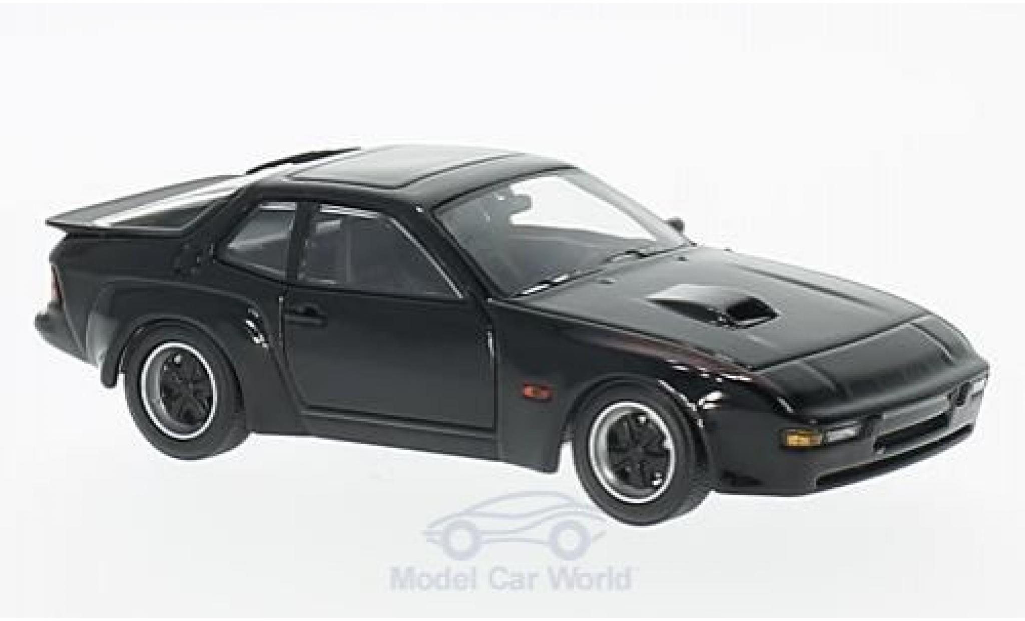 Porsche 924 1/43 Maxichamps Carrera GT black 1981 diecast model cars
