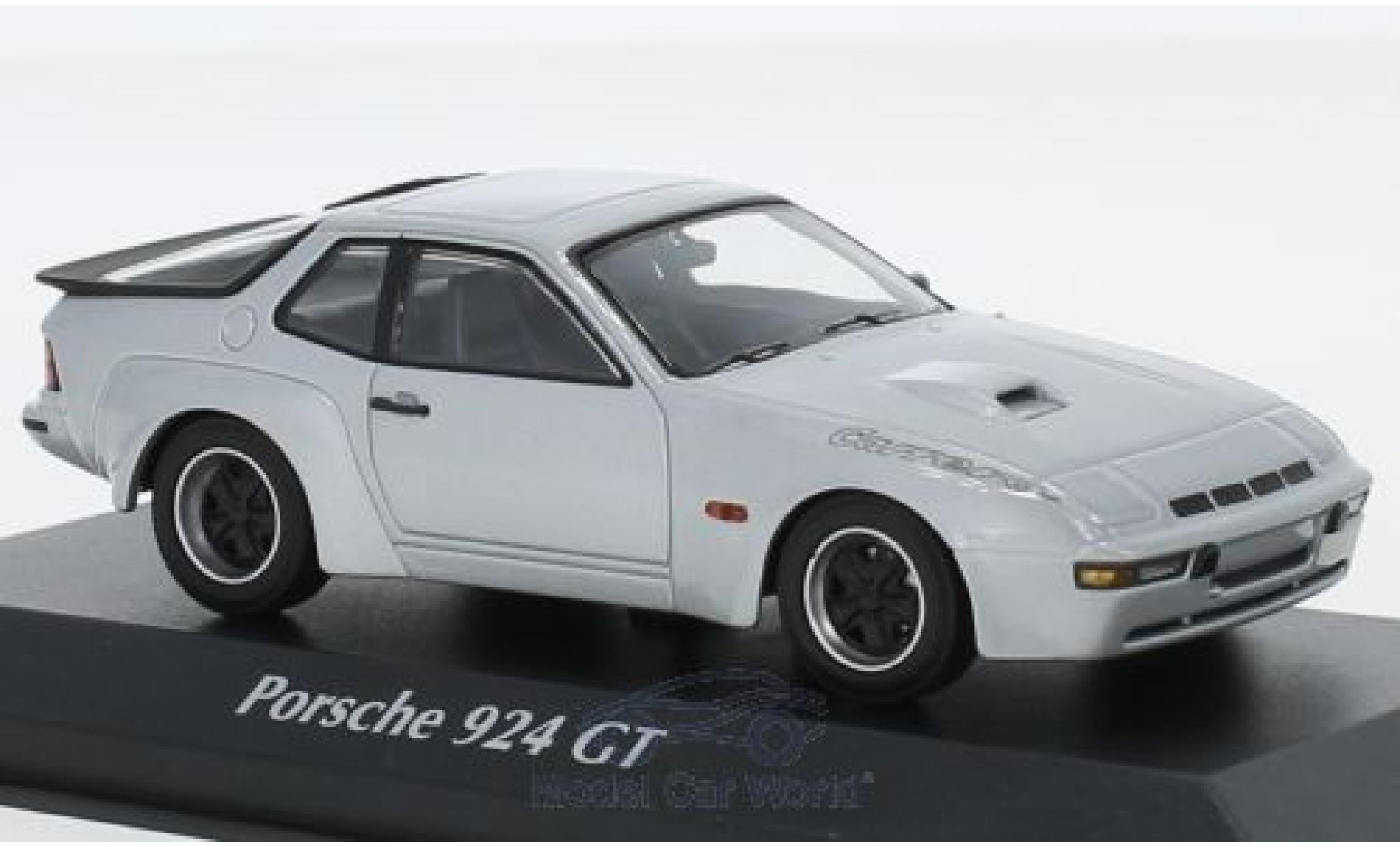 Porsche 924 1/43 Maxichamps Carrera GT grey 1981 diecast model cars