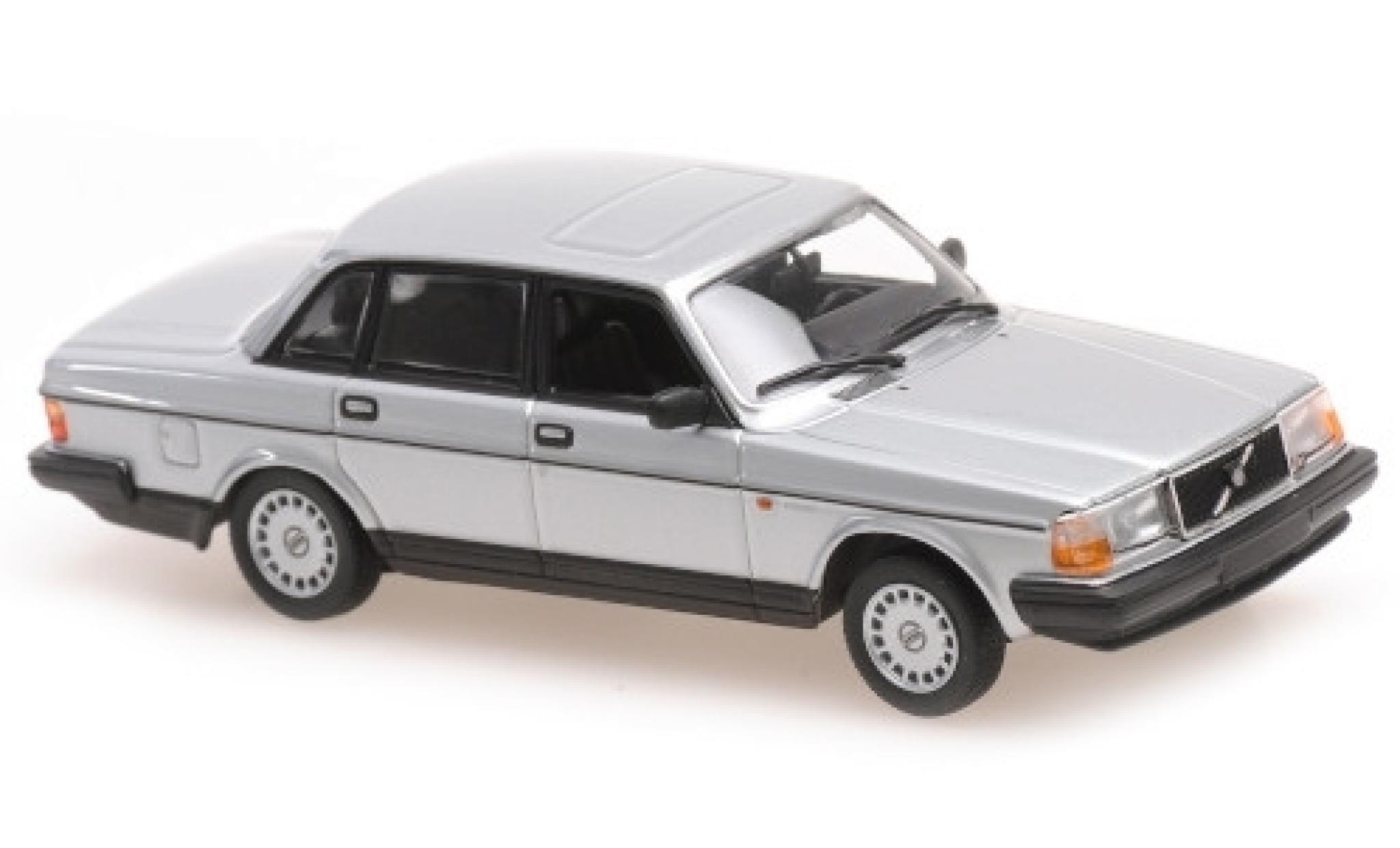 Volvo 240 1/43 Maxichamps GL grey 1986 diecast model cars