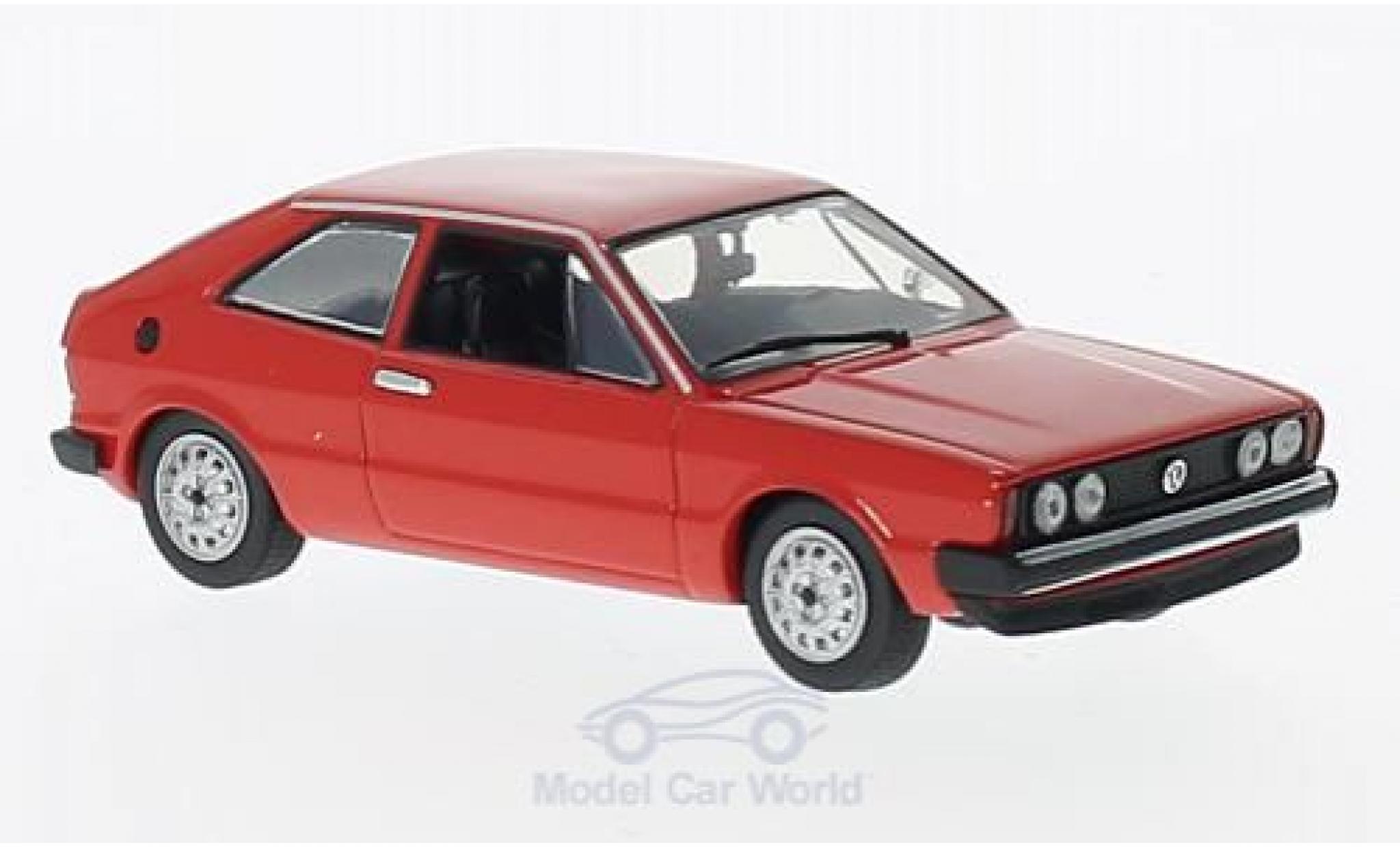 Volkswagen Scirocco 1/43 Maxichamps red 1974 diecast model cars