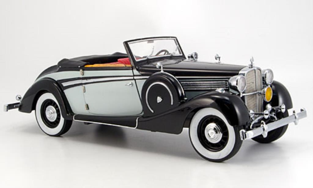 Maybach SW 1/18 Signature 38 Spohn grey/black (Premium) 1937 diecast model cars