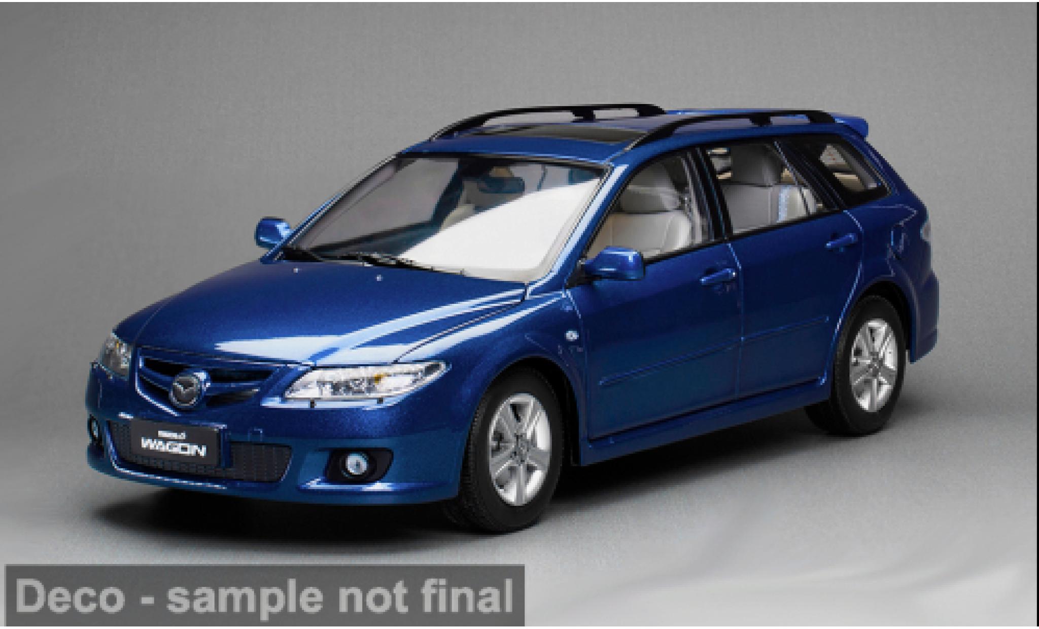 Mazda 6 1/18 Sun Star blue 1:18 diecast model cars