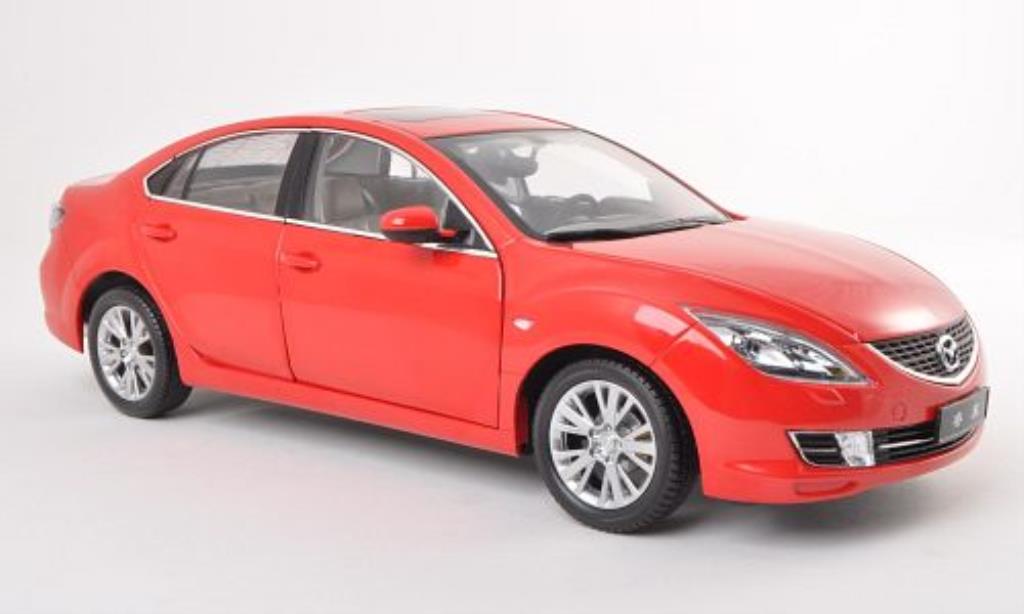 Mazda 6 1/18 Paudi red 2009 diecast model cars