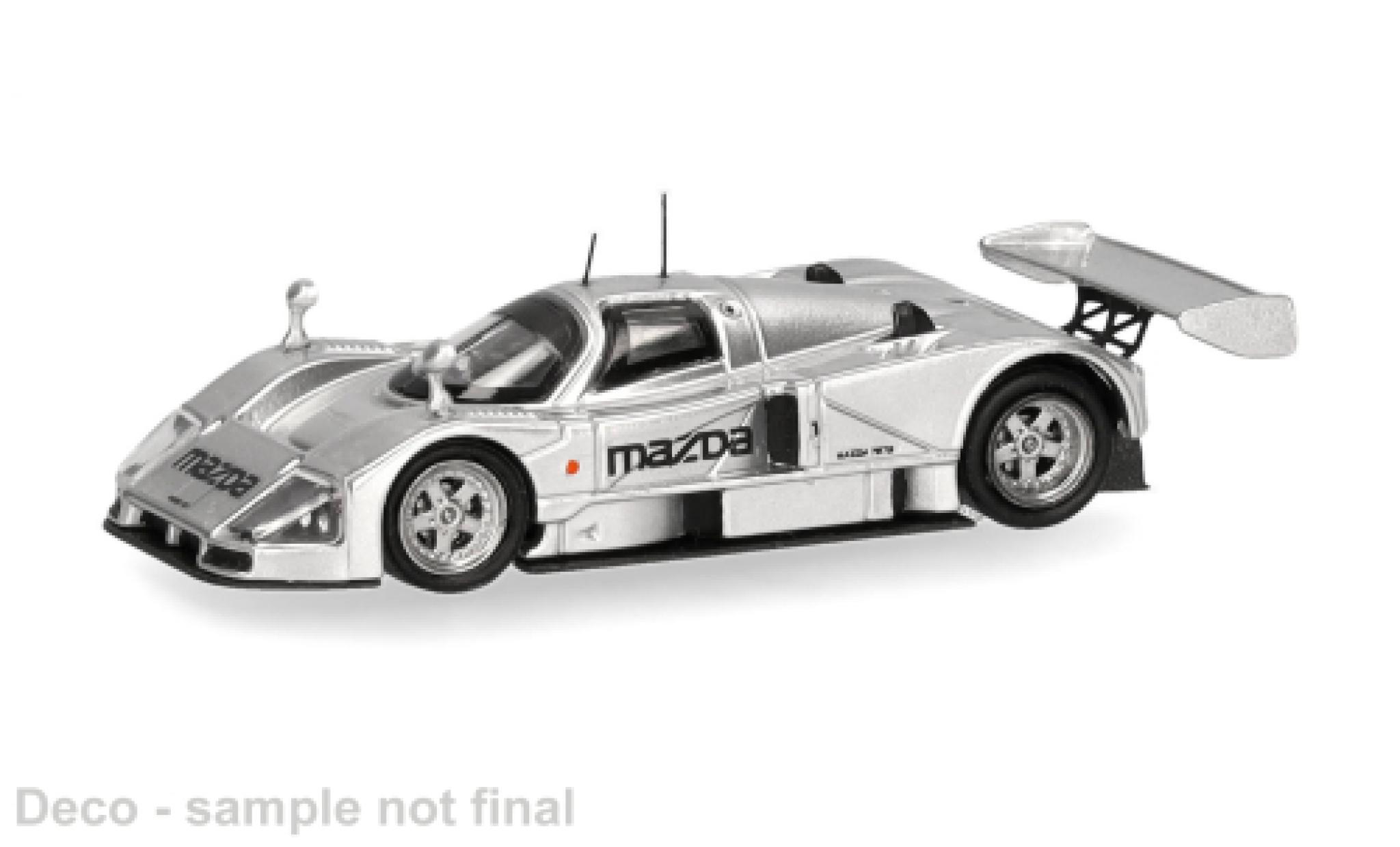 Mazda 787B 1/87 Micro City 87 silver 1:87 diecast model cars