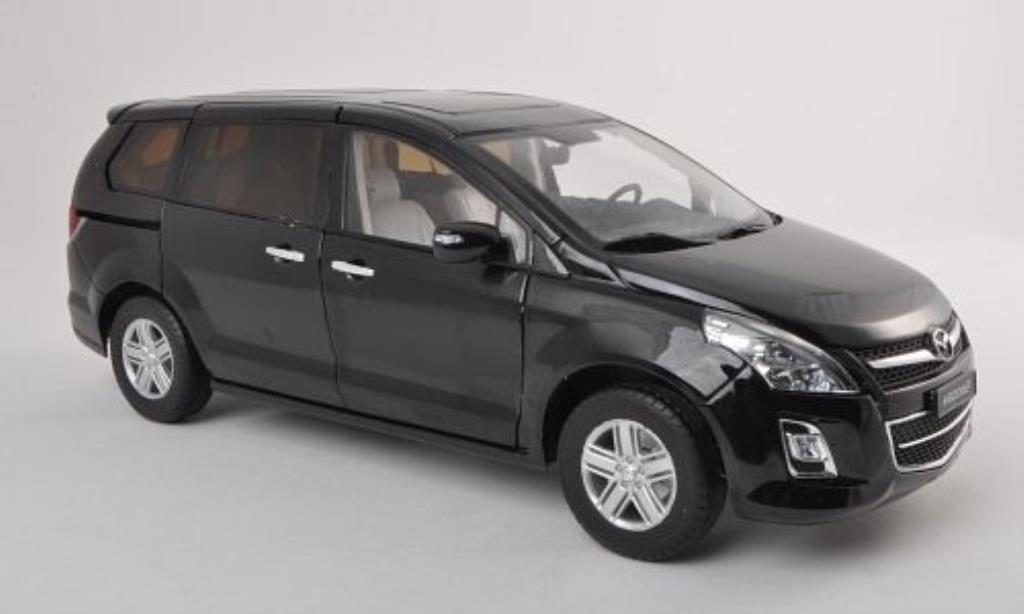 Mazda 8 1/18 Paudi MPV black 2010 diecast model cars