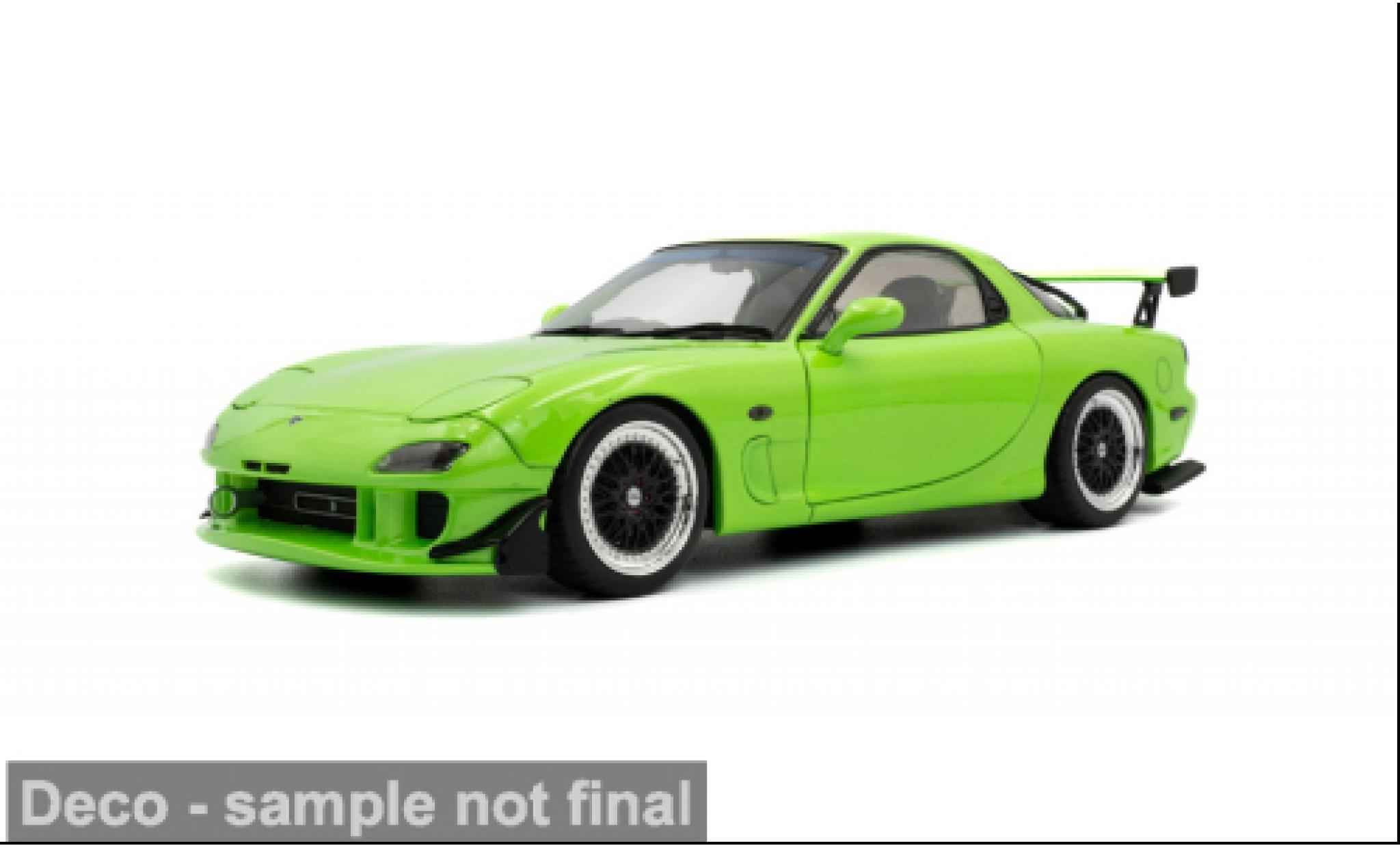 Mazda RX7 1/18 Solido (FD3RS) green 1994 1:18 diecast model cars