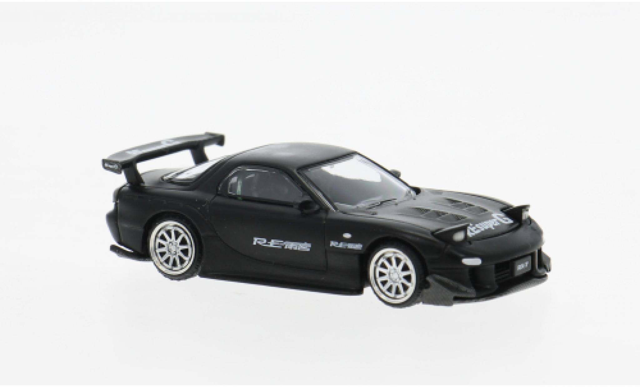Mazda RX7 1/64 Pop Race RE-Amemiya grey 1:64 diecast model cars