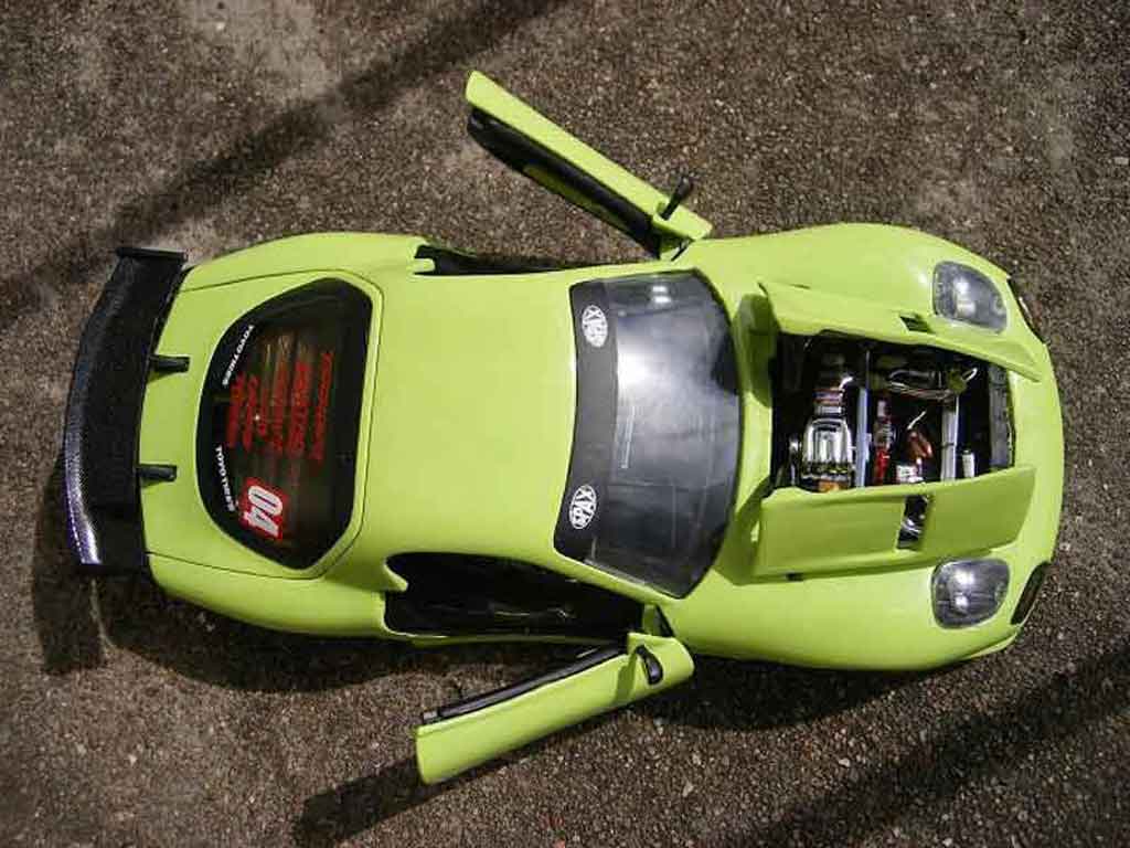 Mazda RX7 Base green 1/18 Jada Toys