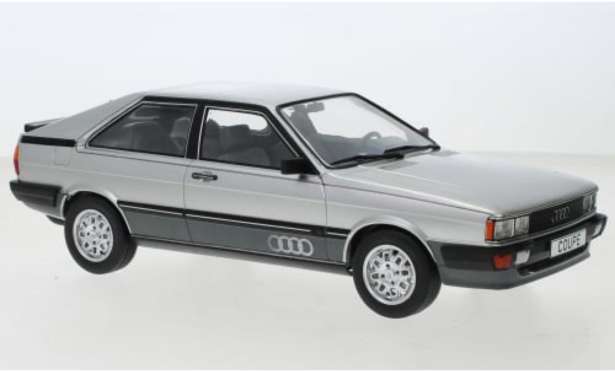Audi Coupe GT 1/18 MCG silver 1980 1:18 diecast model cars