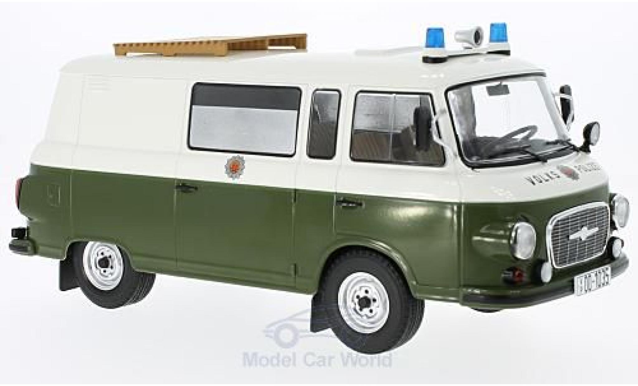 Barkas B 1000 1/18 MCG Halbbus Volkspolizei 1970 diecast model cars