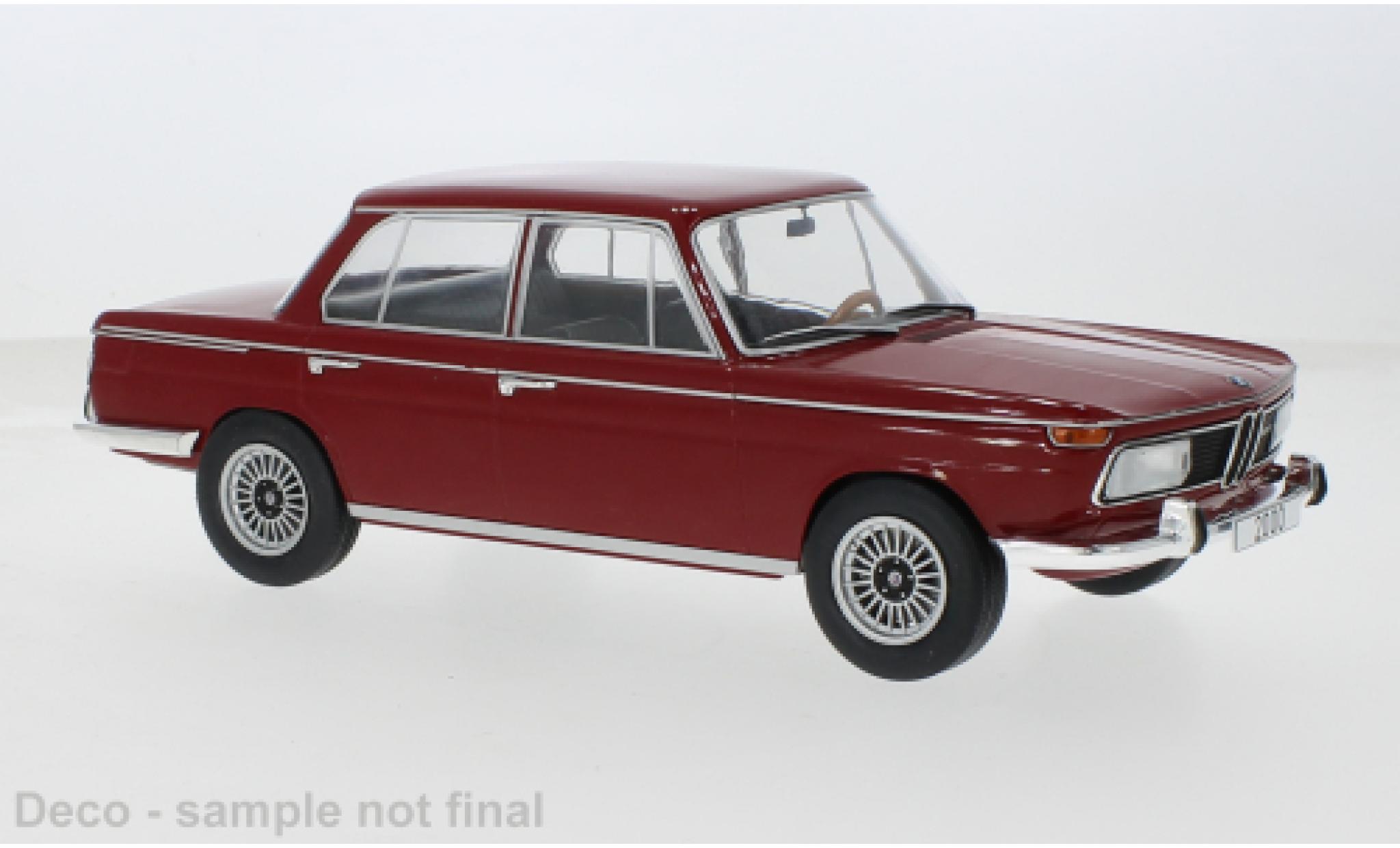 Bmw 2000 1/18 MCG (Typ 121) red 1966 1:18 diecast model cars