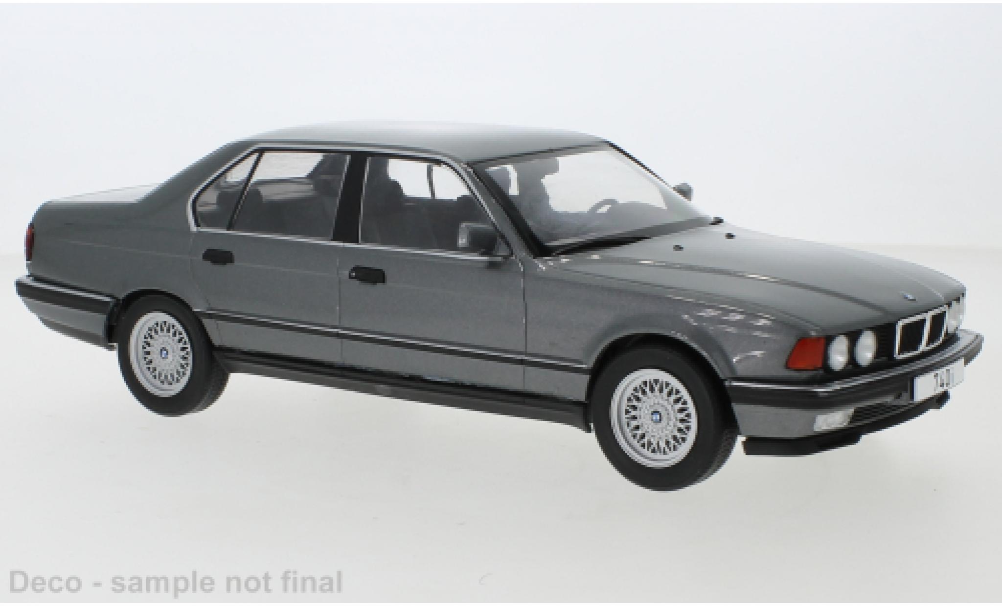 Bmw 740 1/18 MCG i (E32) metallic grey 1992 7er / 7 Series diecast model cars