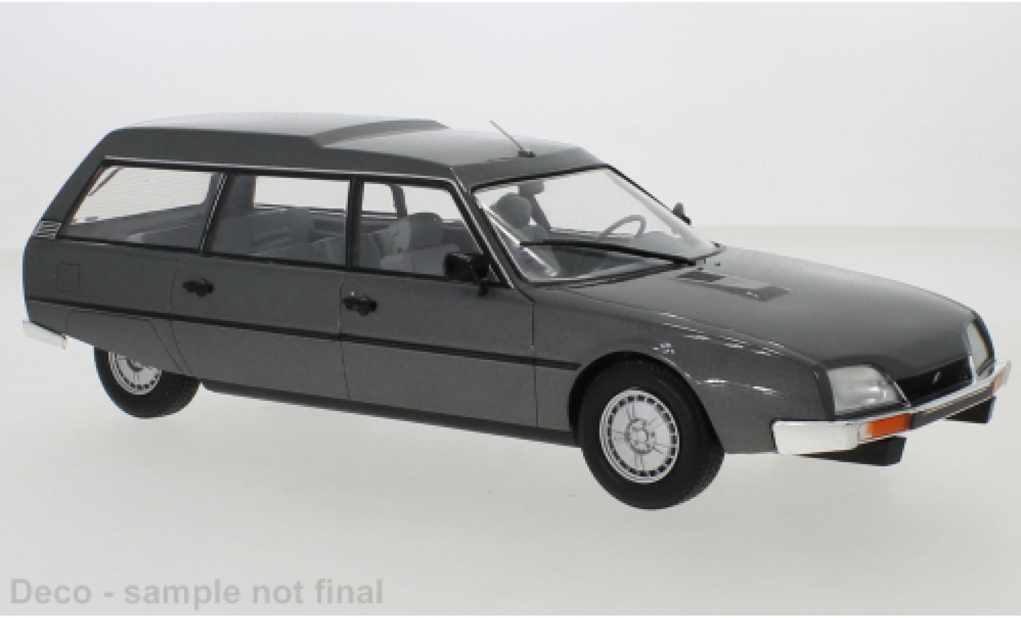 Citroen CX 1/18 MCG Estate metallic grey 1976 diecast model cars
