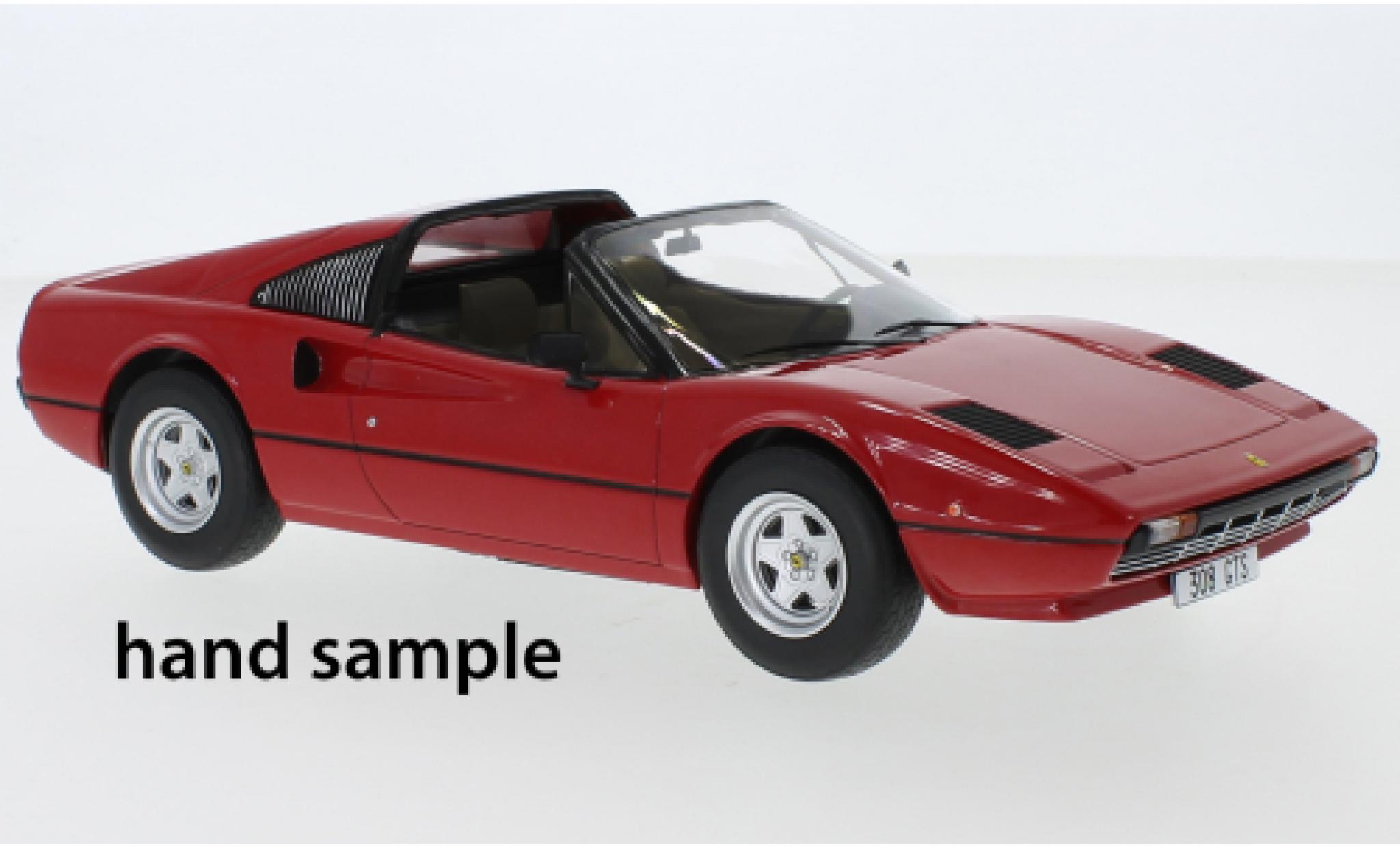 Ferrari 308 1/18 MCG GTS red 1977 offen diecast model cars