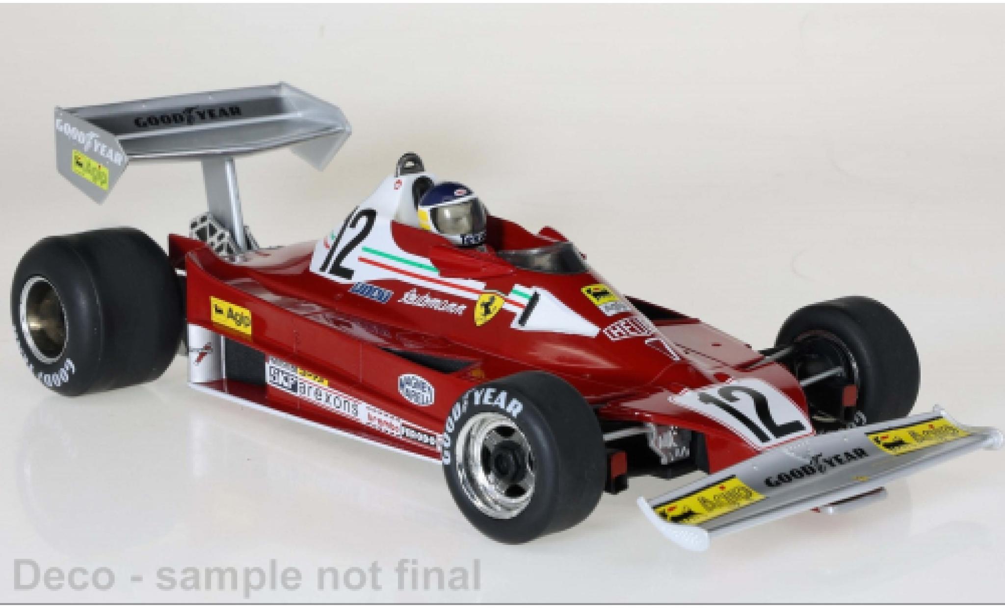 Ferrari 312 1/18 MCG T2B No.12 Scuderia SpA SEFAC Formel 1 1977 C.Reutemann diecast model cars