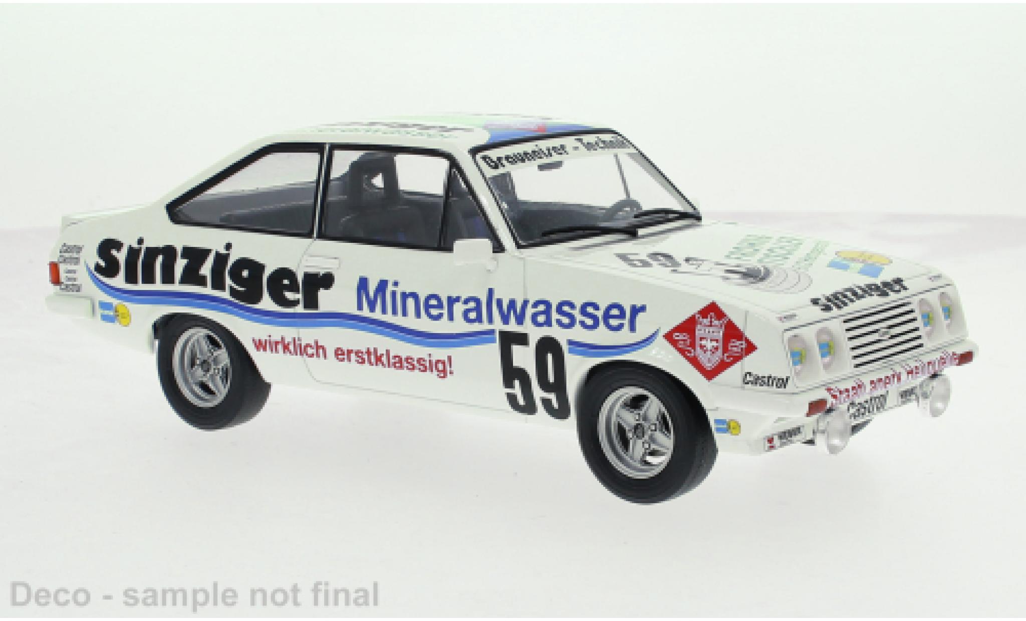 Ford Escort 1/18 MCG MK II RS 2000 No.59 Sinzigar Mineralbrunnen 24h N&uuml;rburgring 1982 1:18 diecast model cars