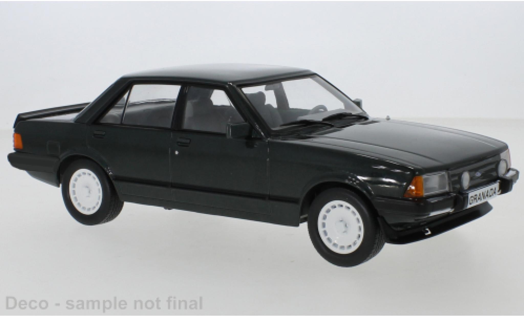 Ford Granada 1/18 MCG MK II 2.8 Injection green 1981 diecast model cars
