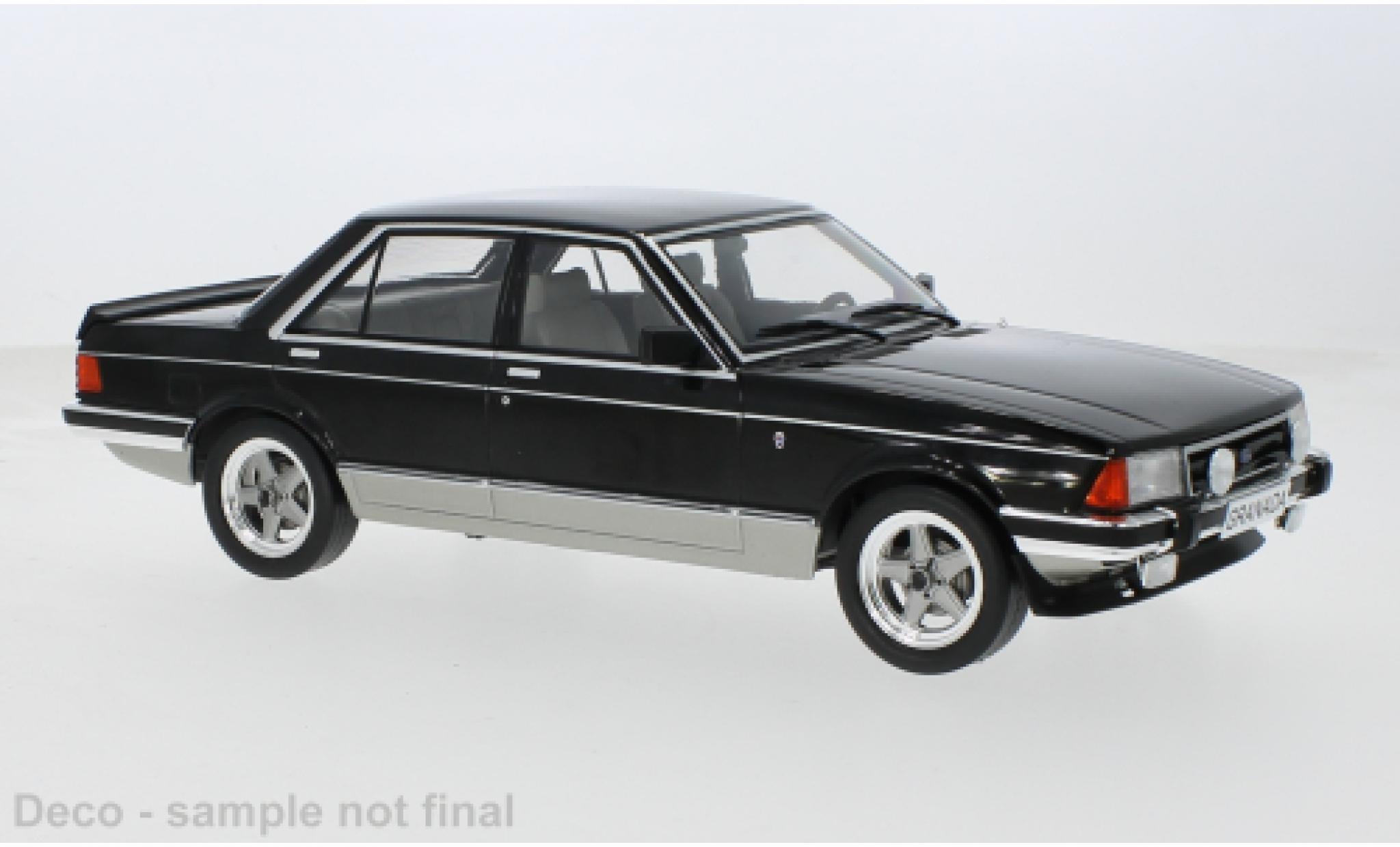 Ford Granada 1/18 MCG MK II 2.8 Injection black/metallise grey 1982 1:18 diecast model cars