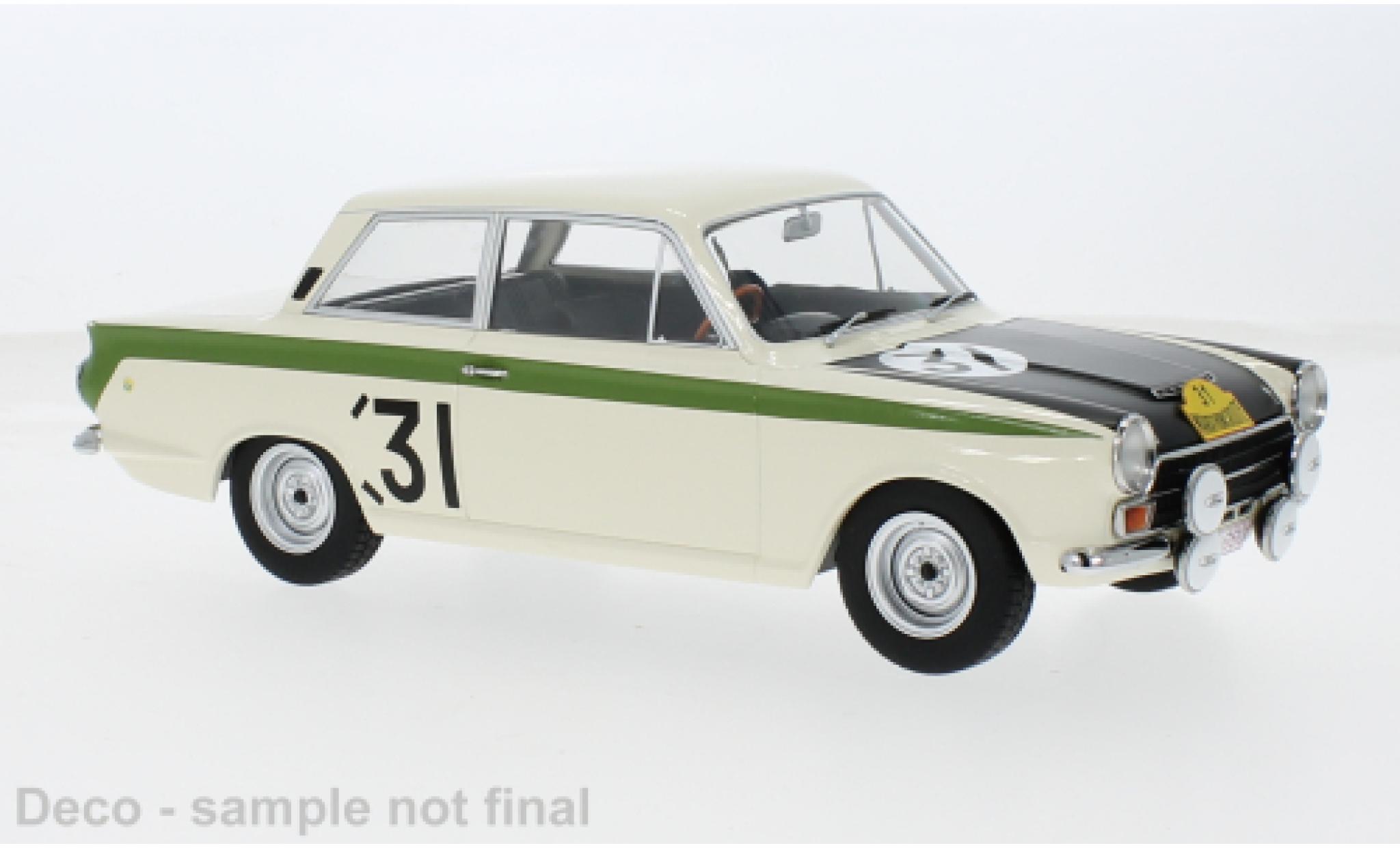 Lotus Cortina 1/18 MCG Ford MK I No.31 Marathon de la Route 1966 1:18 diecast model cars