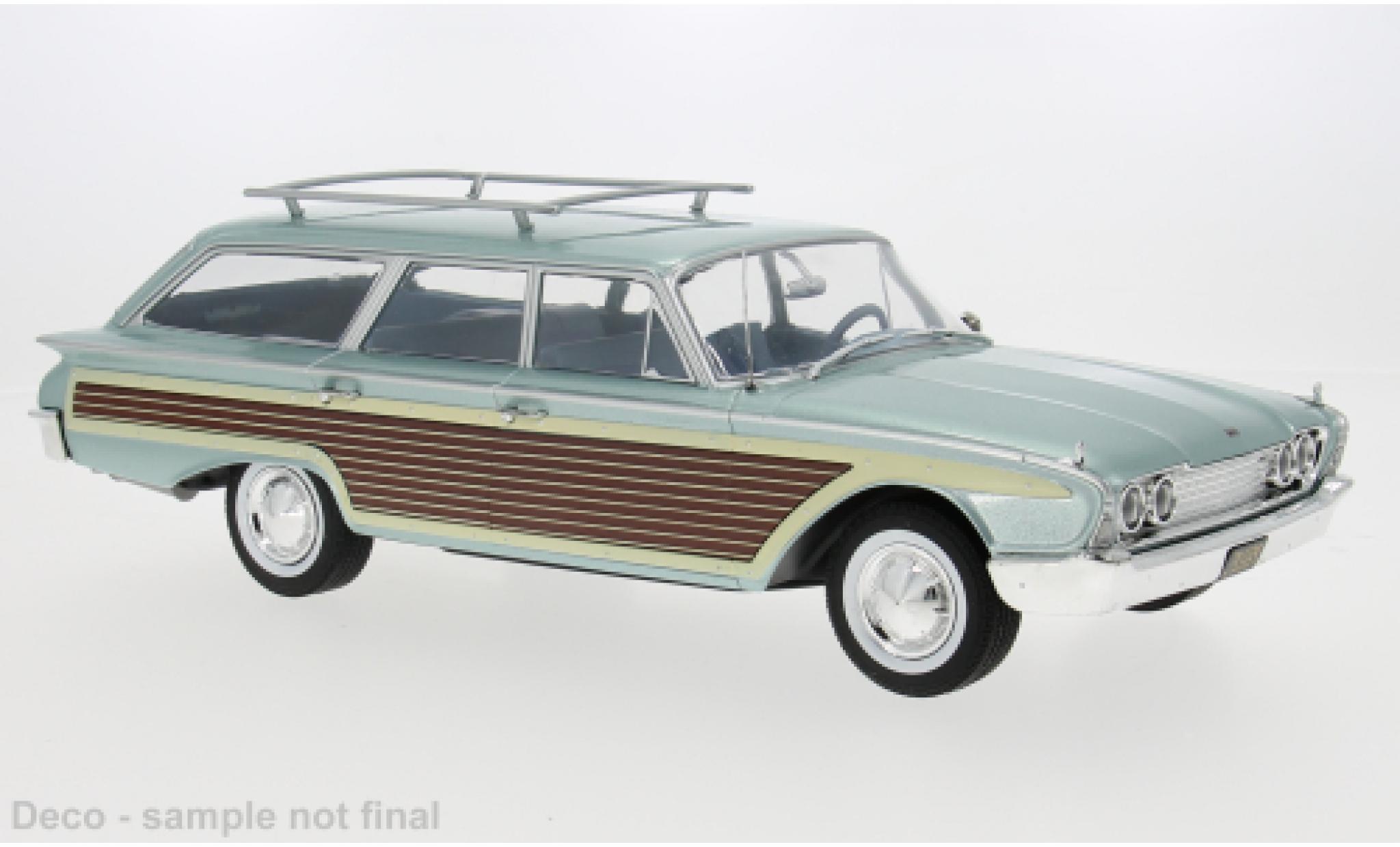 Ford LTD 1/18 MCG Country Squire blue 1960 1:18 diecast model cars