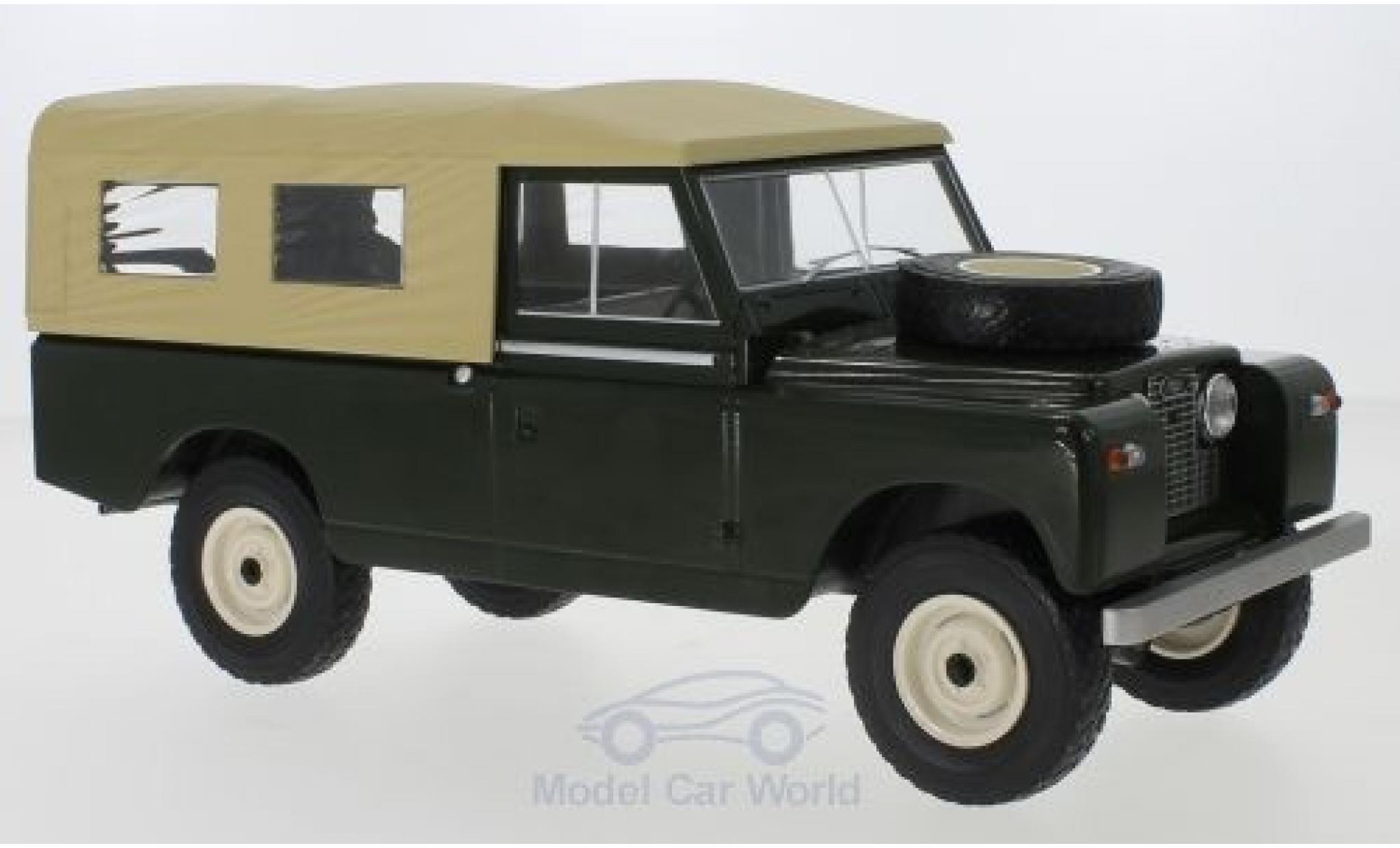 Land Rover 109 1/18 MCG Pick Up Series II green/beige RHD 1959 diecast model cars