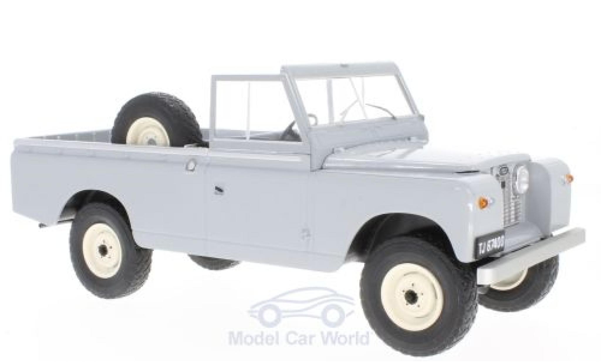 Land Rover 109 1/18 MCG Pick Up Series II grey 1959 diecast model cars