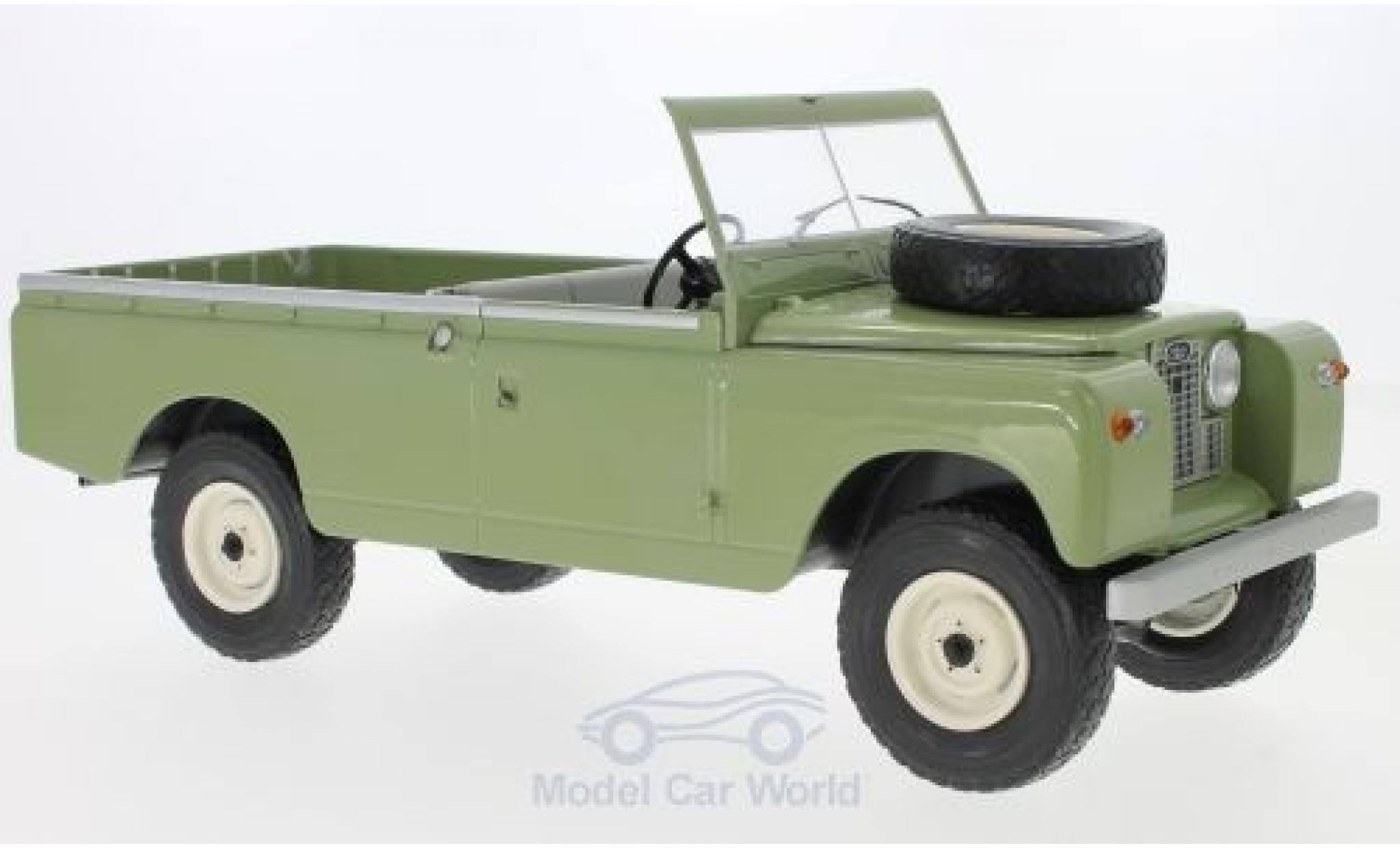 Land Rover 109 1/18 MCG Pick Up Series II oliv RHD 1959 diecast model cars