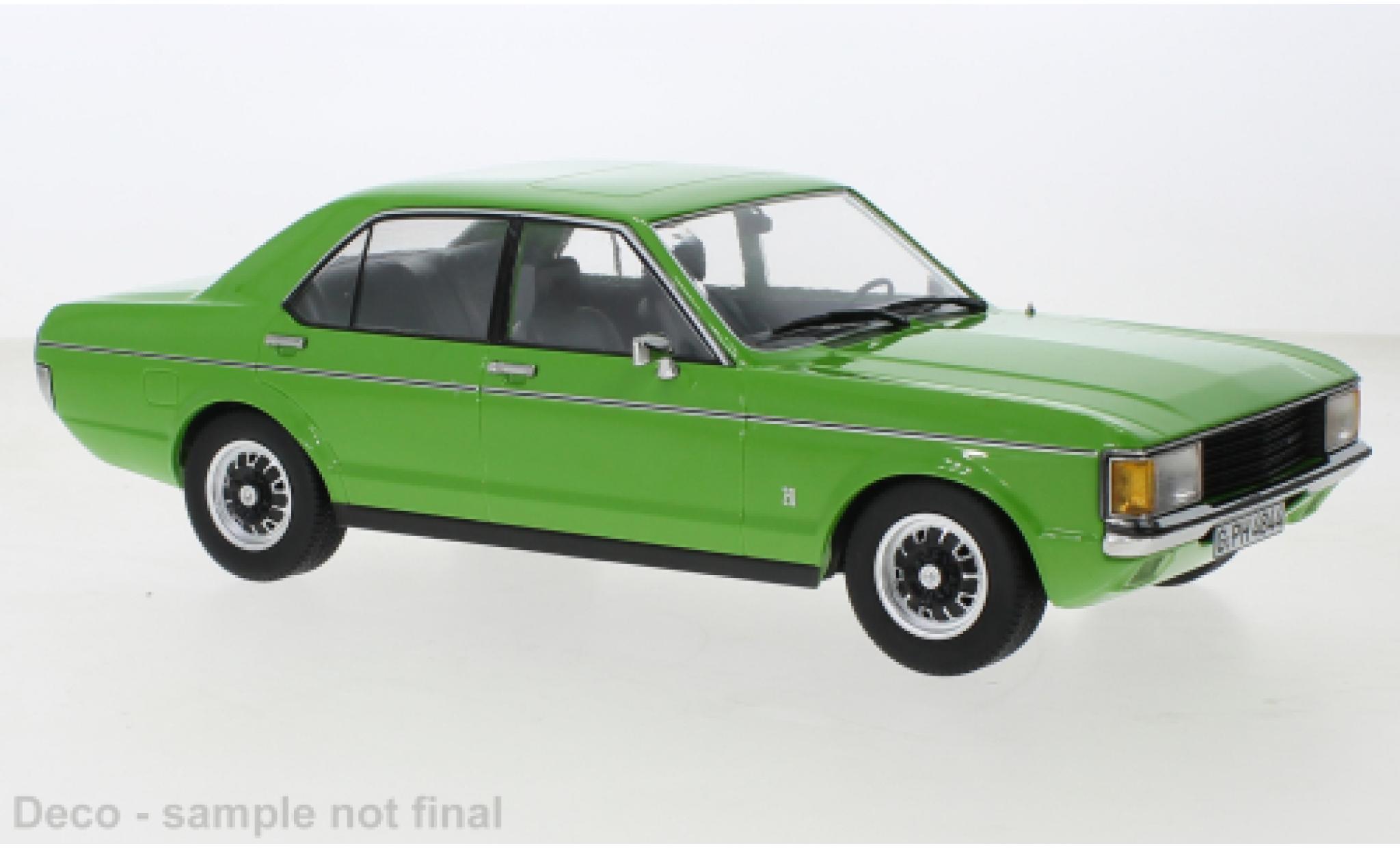 Ford Granada 1/18 MCG MK I green 1975 diecast model cars
