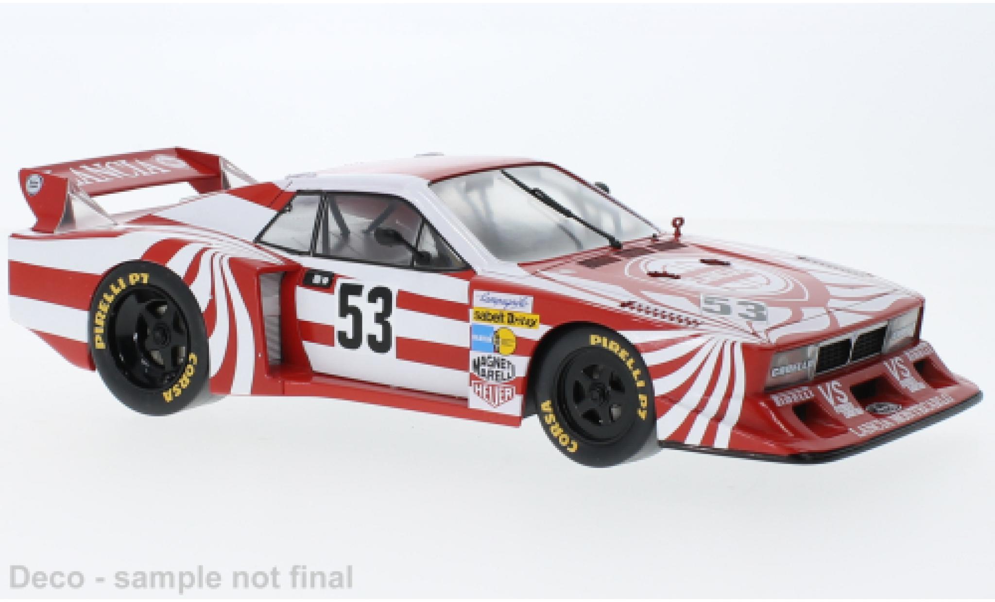 Lancia Beta 1/18 MCG Montecarlo Gr.5 No.53 6h Silverstone 1980 diecast model cars