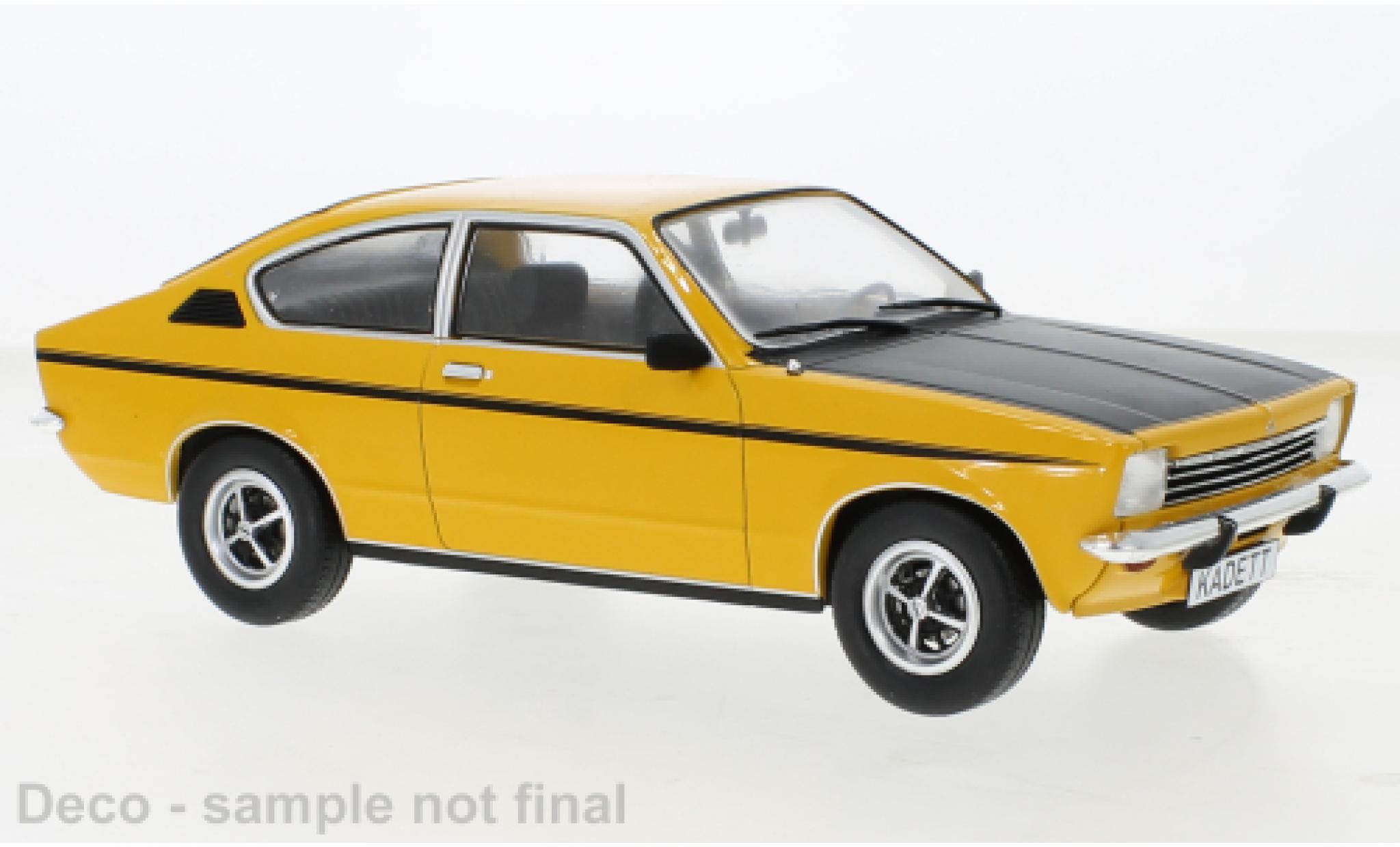Opel Kadett 1/18 MCG C Coupe SR orange 1975 diecast model cars