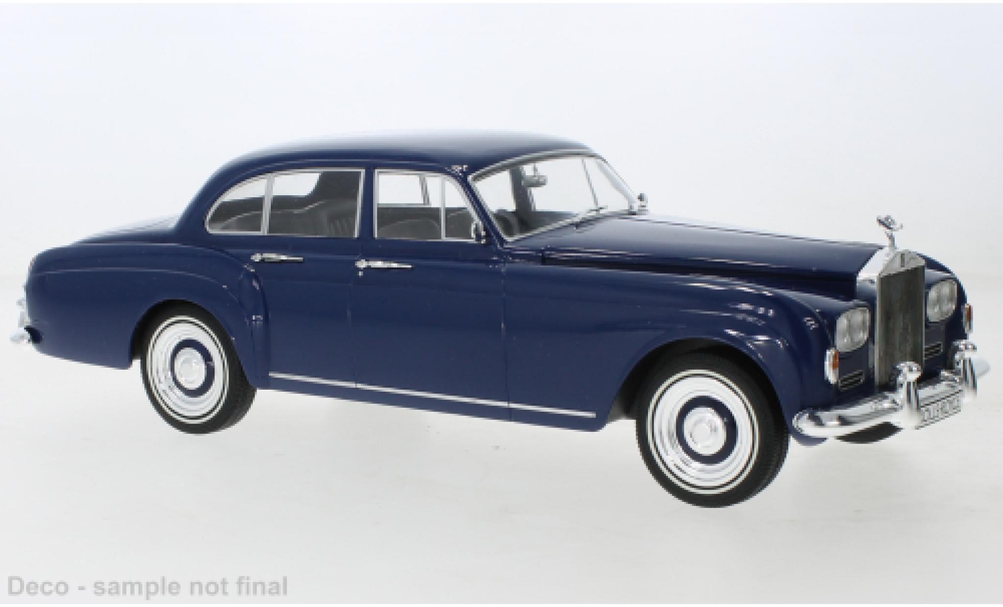 Rolls Royce Silver Cloud 1/18 MCG III Flying Spur H.J.Mulliner blue 1965 diecast model cars