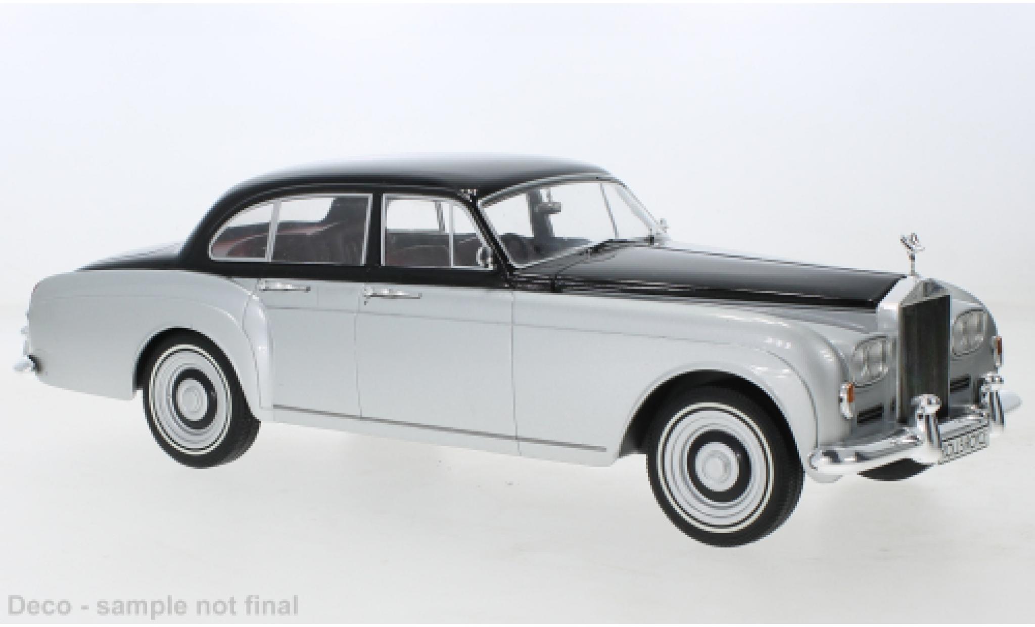 Rolls Royce Silver Cloud 1/18 MCG III Flying Spur H.J.Mulliner grey/black 1965 diecast model cars