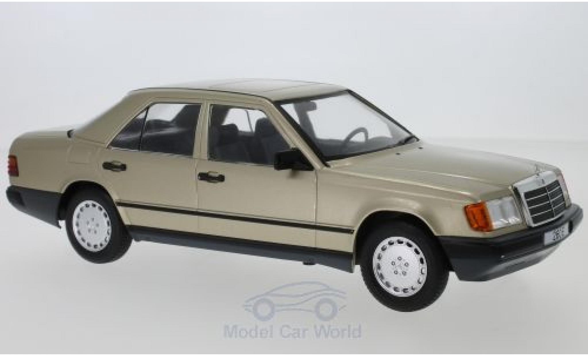 Mercedes 260 1/18 MCG E (W124) metallic brown 1984 diecast model cars