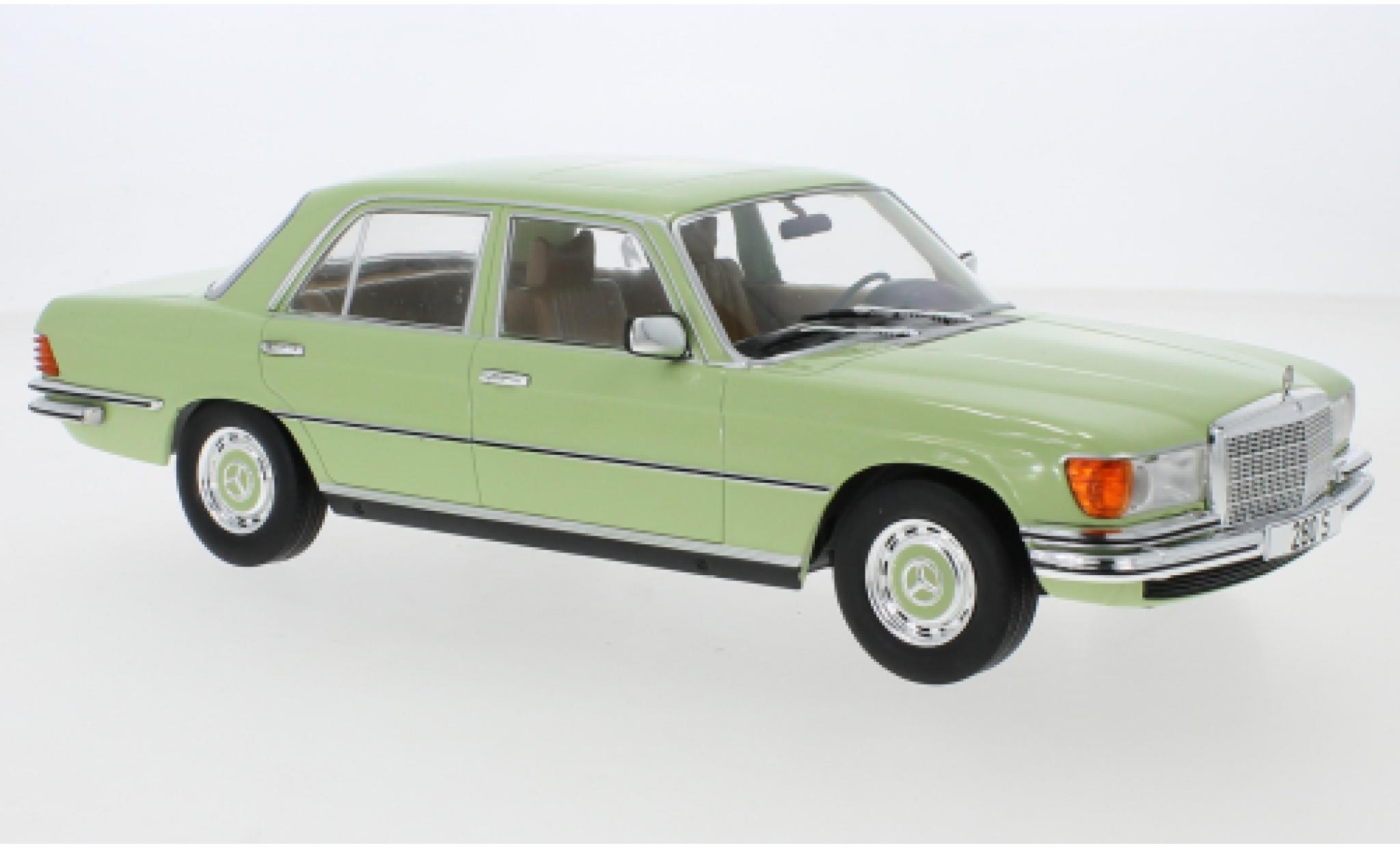 Mercedes 280 1/18 MCG S (W116) green 1972 diecast model cars