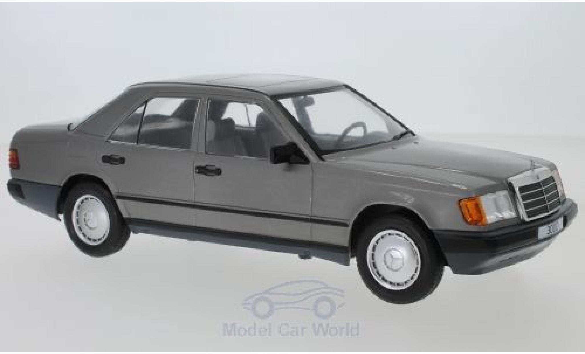 Mercedes 300 1/18 MCG D (W124) metallic grey 1984 diecast model cars