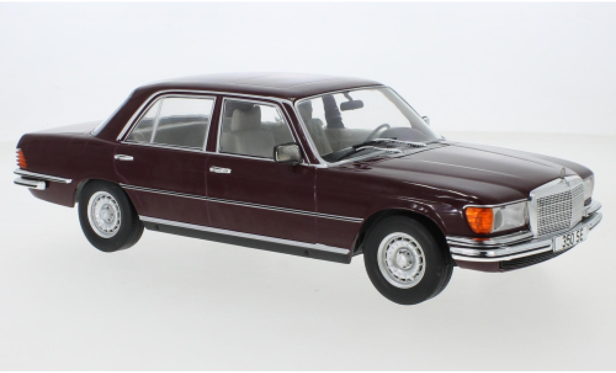 Mercedes 350 1/18 MCG SE (W116) red 1972 diecast model cars