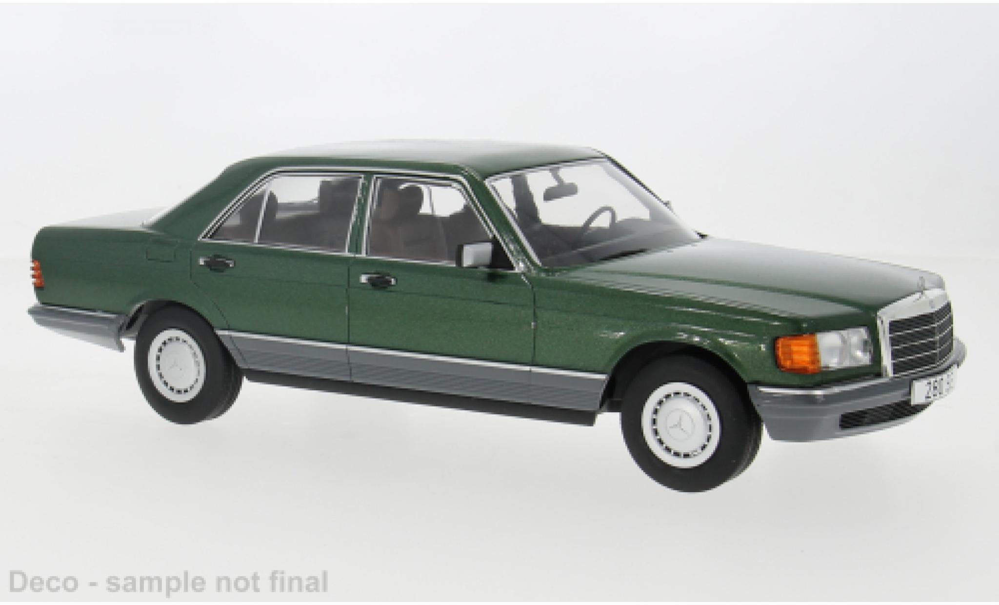 Mercedes Classe S 1/18 MCG (W126) metallise grey 1979 1:18 diecast model cars