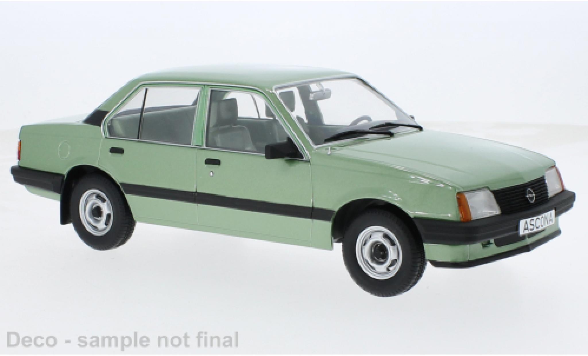 Opel Ascona 1/18 MCG C metallise green 1981 1:18 diecast model cars