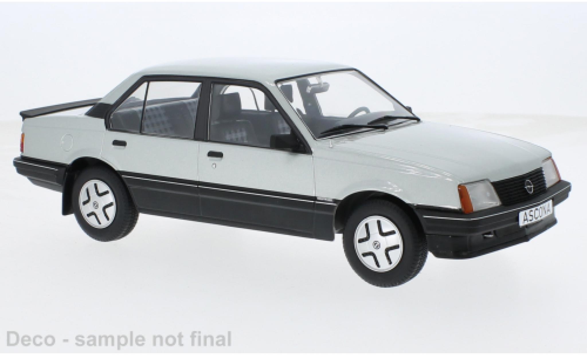 Opel Ascona 1/18 MCG C SR silver 1981 1:18 diecast model cars