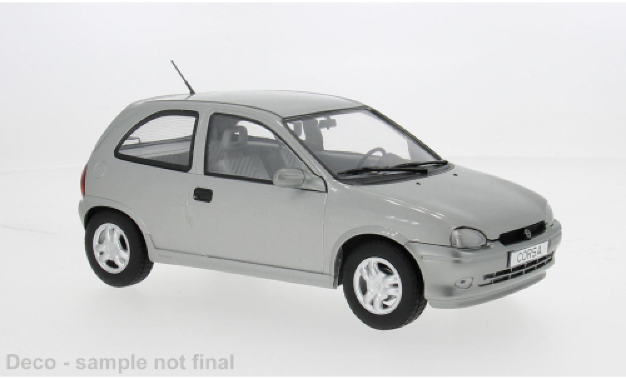 Opel Corsa 1/18 MCG B GSI silver 1993 1:18 diecast model cars