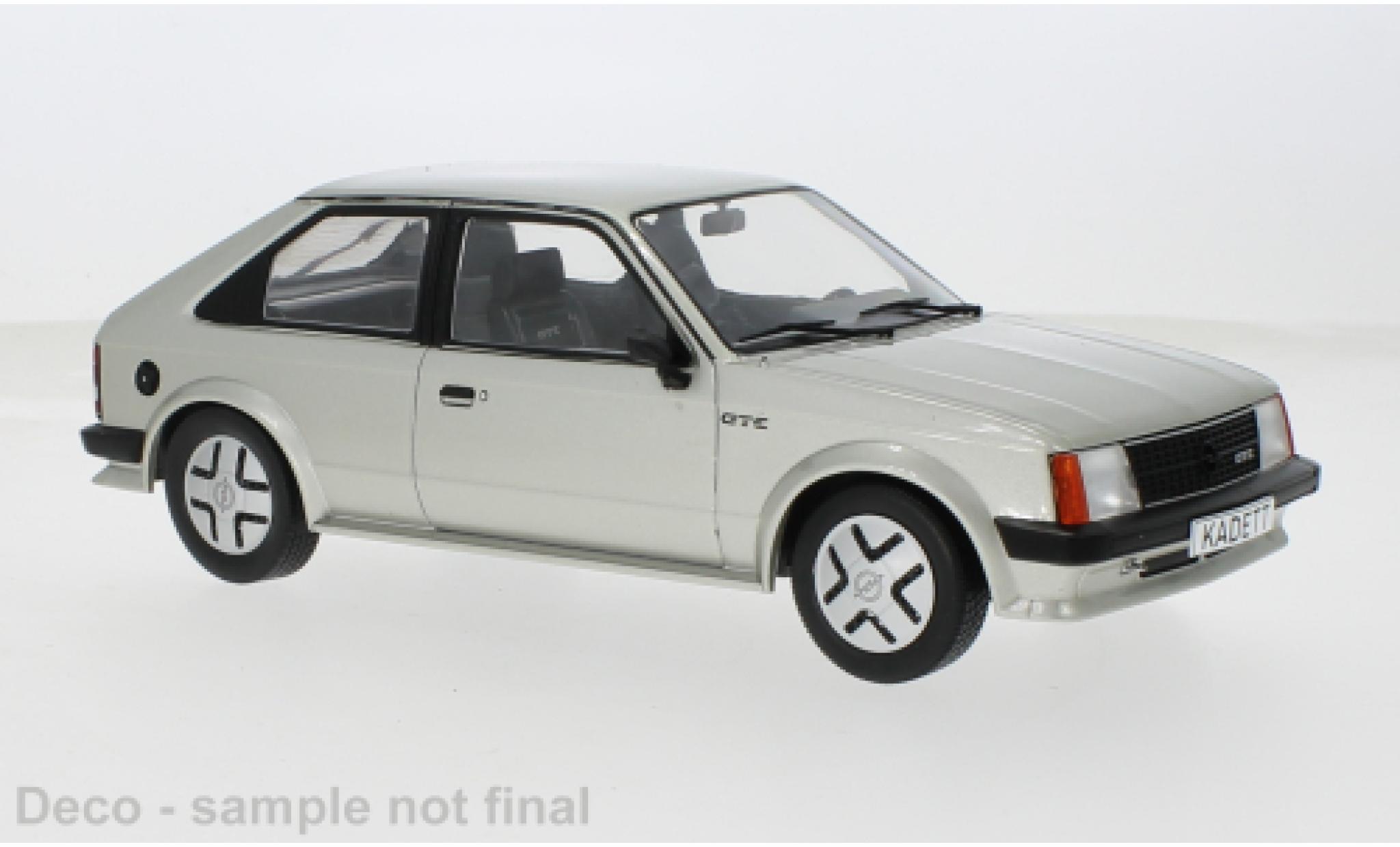 Opel Kadett 1/18 MCG D GTE silver 1983 1:18 diecast model cars