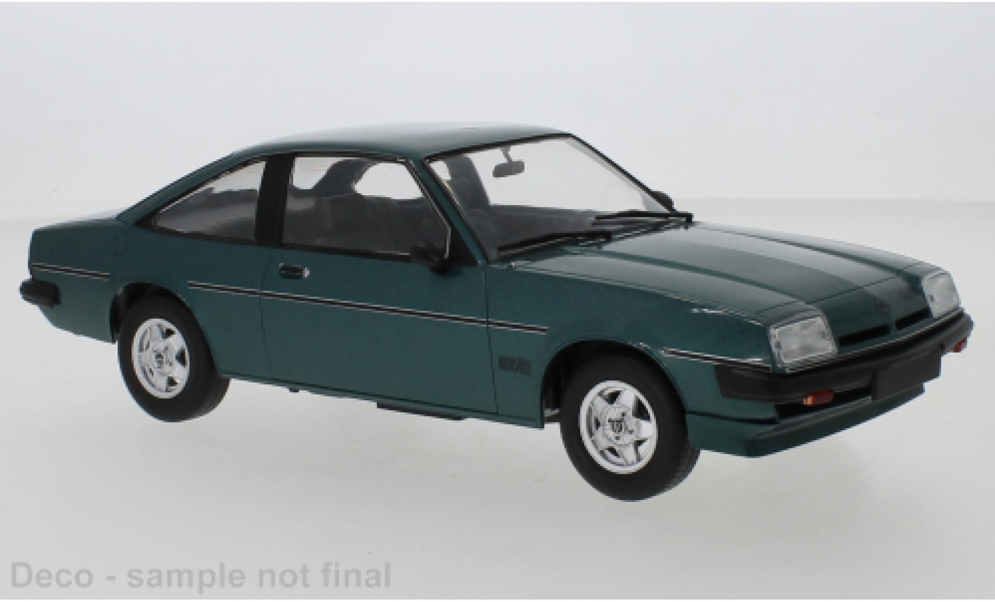 Opel Manta 1/18 MCG B 400 white 1980 Exklusiv Model Car World diecast model cars
