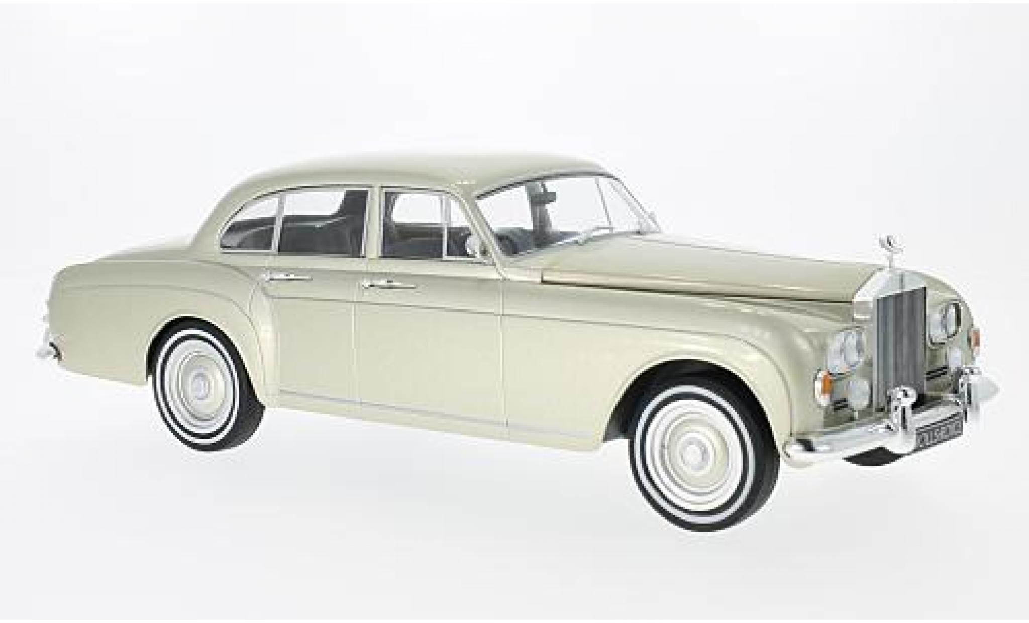 Rolls Royce Silver Cloud 1/18 MCG III Flying Spur H.J.Mulliner metallic beige RHD 1965 diecast model cars