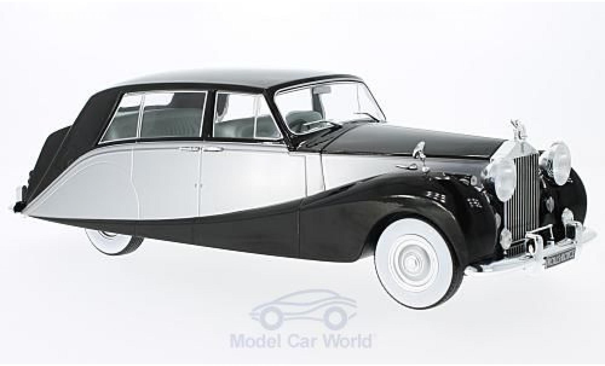 Rolls Royce Silver Wraith 1/18 MCG Empress by Hooper black/grey RHD 1956 diecast model cars