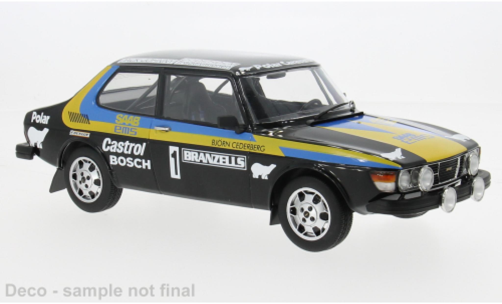 Saab 99 1/18 MCG EMS 1977 #1 1:18 diecast model cars