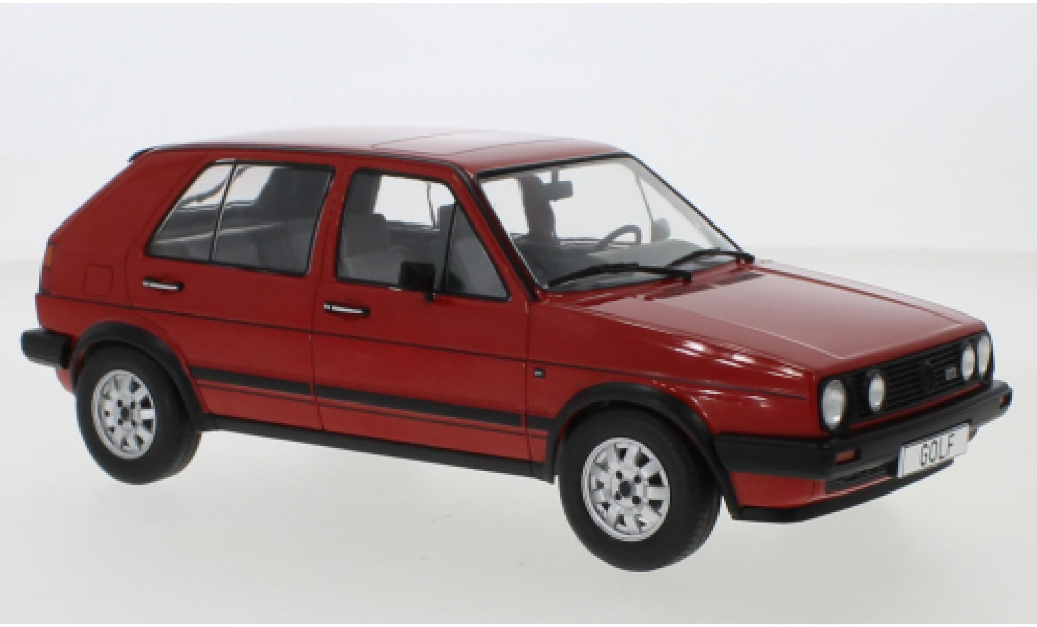 Volkswagen Golf 1/18 MCG II GTD red 1984 5-trg. diecast model cars