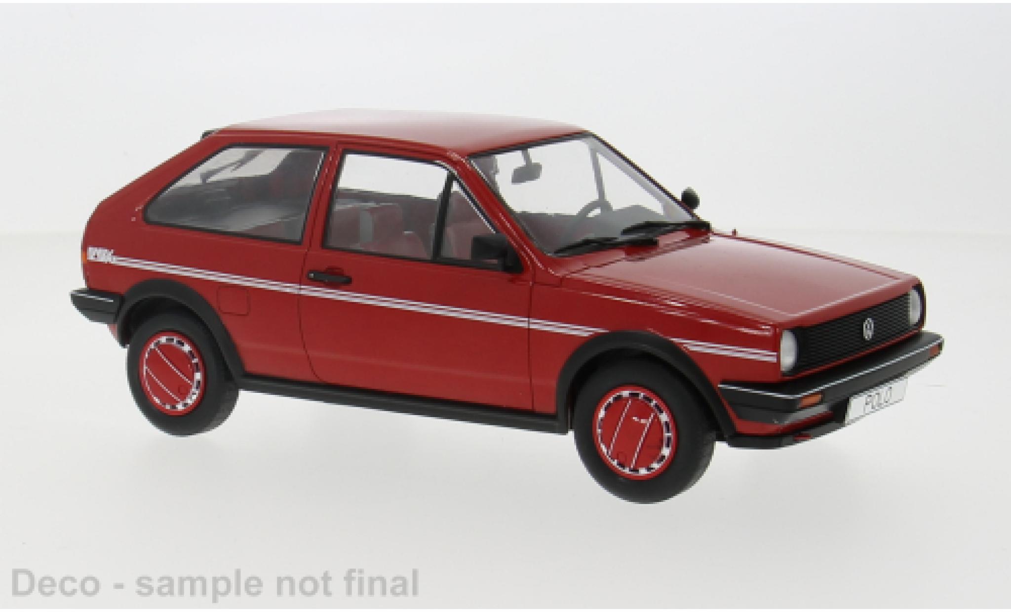 Volkswagen Polo 1/18 MCG II Coupe Fox red 1985 1:18 diecast model cars